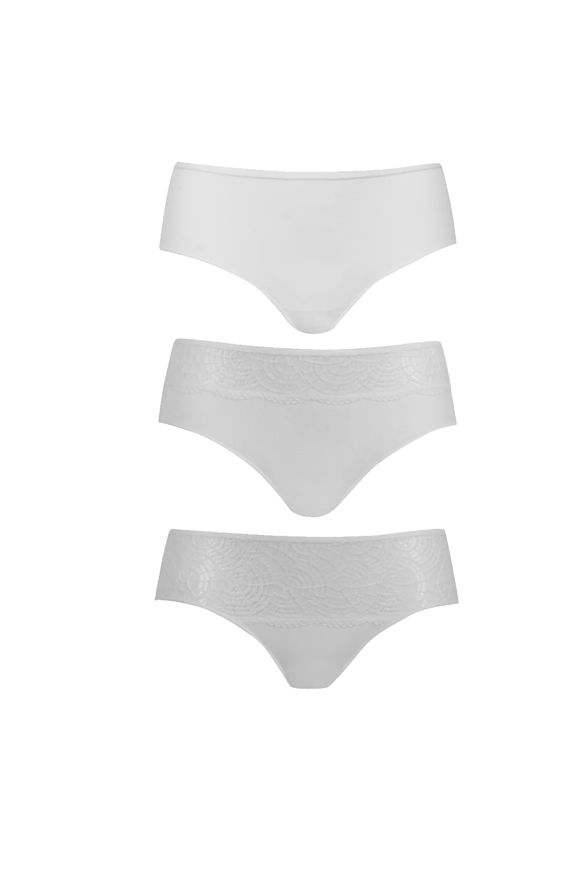 Lot de 3 Slips - Trio Modal - Blanc - Image 6