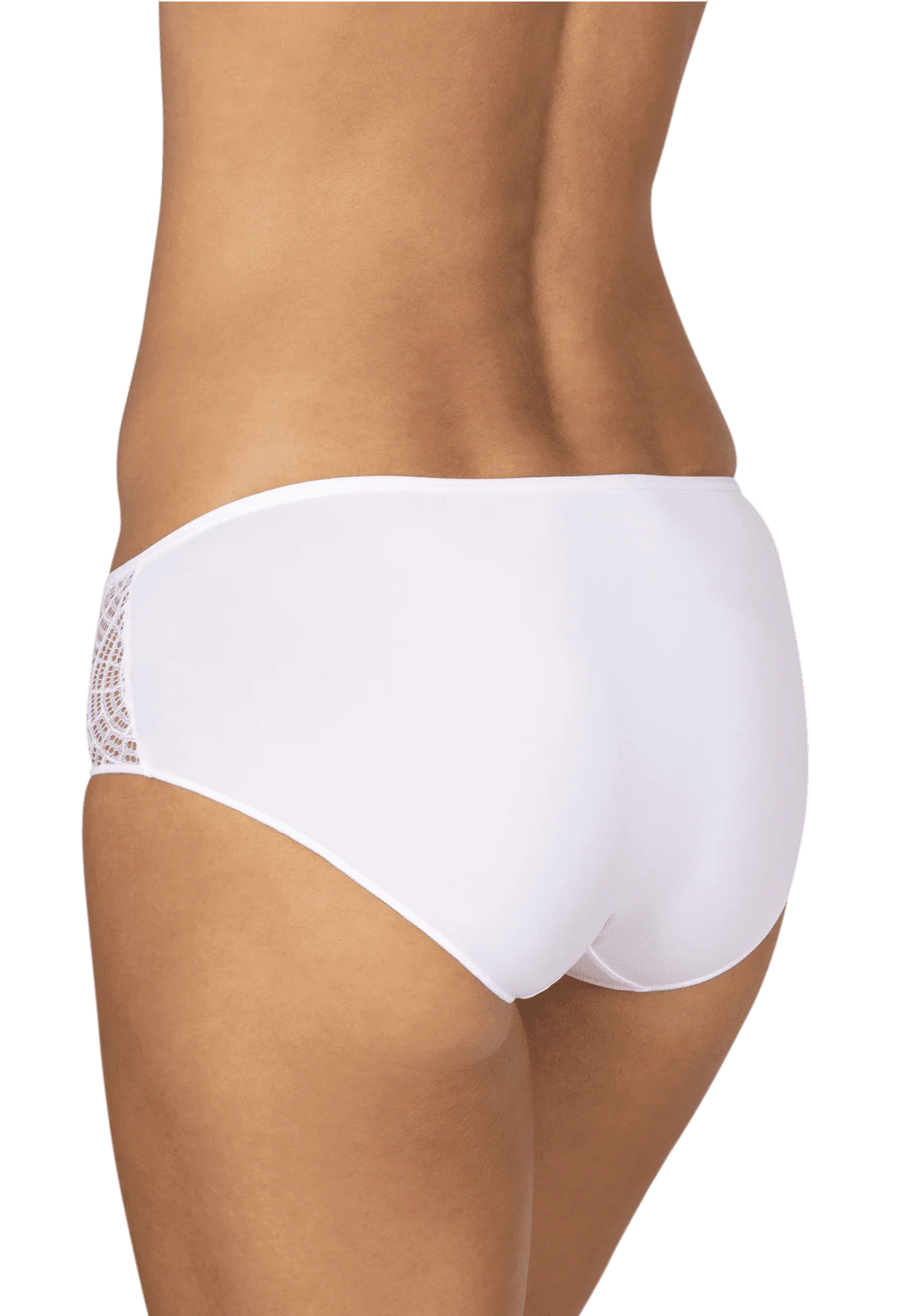 Lot de 3 Slips - Trio Dentelle Micro - Blanc - Image 4