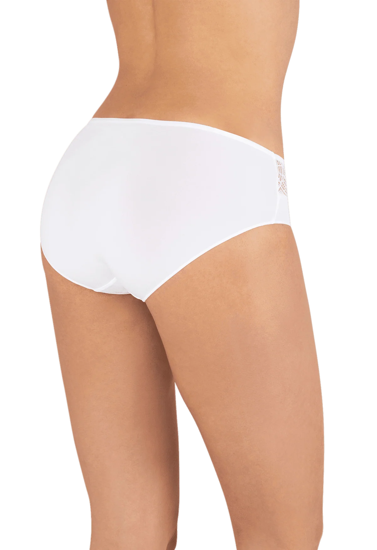 Lot de 3 Slips - Trio Dentelle Micro - Blanc - Image 5
