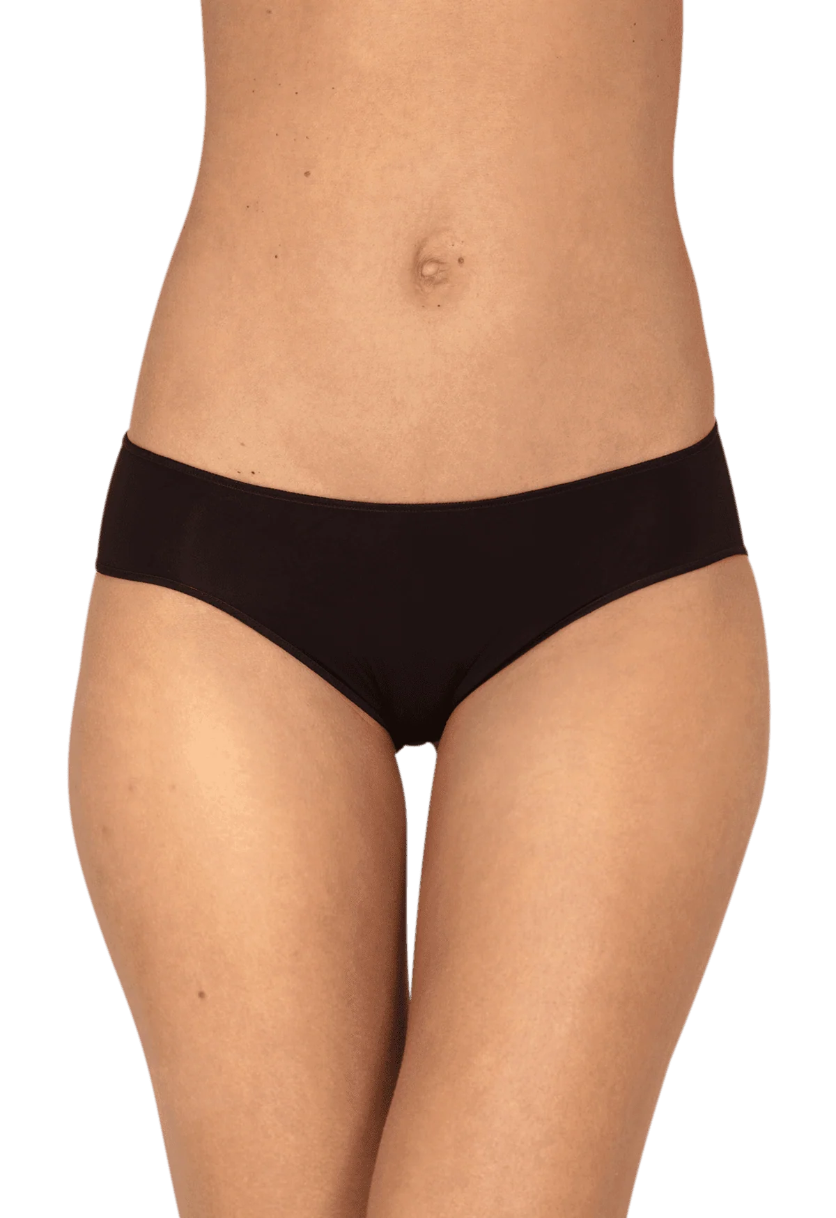 Lot de 3 Slips - Trio Essentiel Micro - Noir / soie / ocre - Image 3