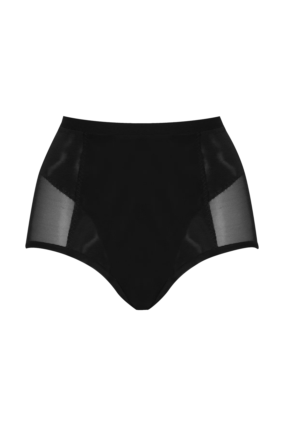 Culotte Haute Tulle Invisi Galbe - Noir - Image 4