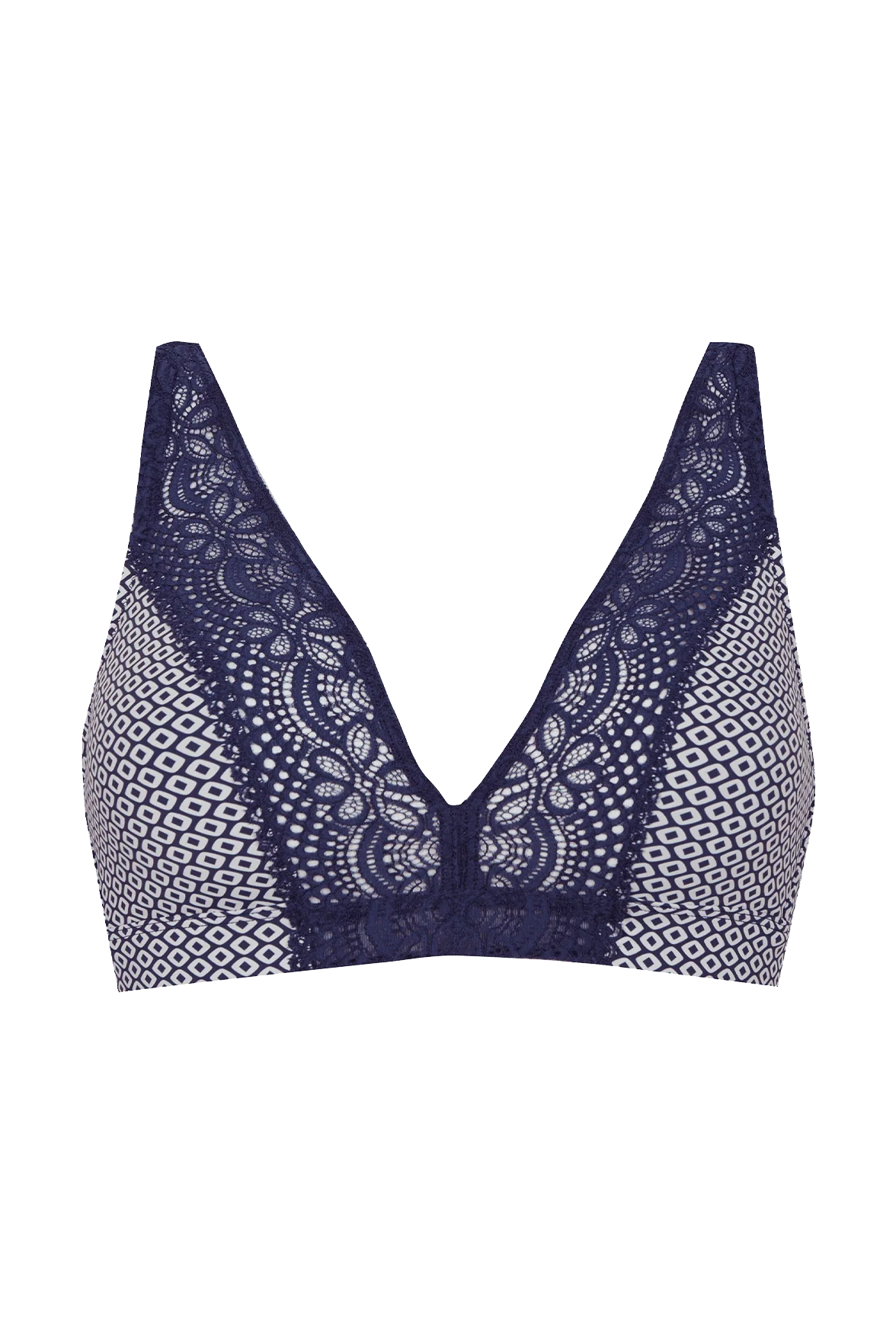 Soutien-gorge foulard sans armatures en dentelle et en microfibre L'irrésistible - Illusion - Image 5