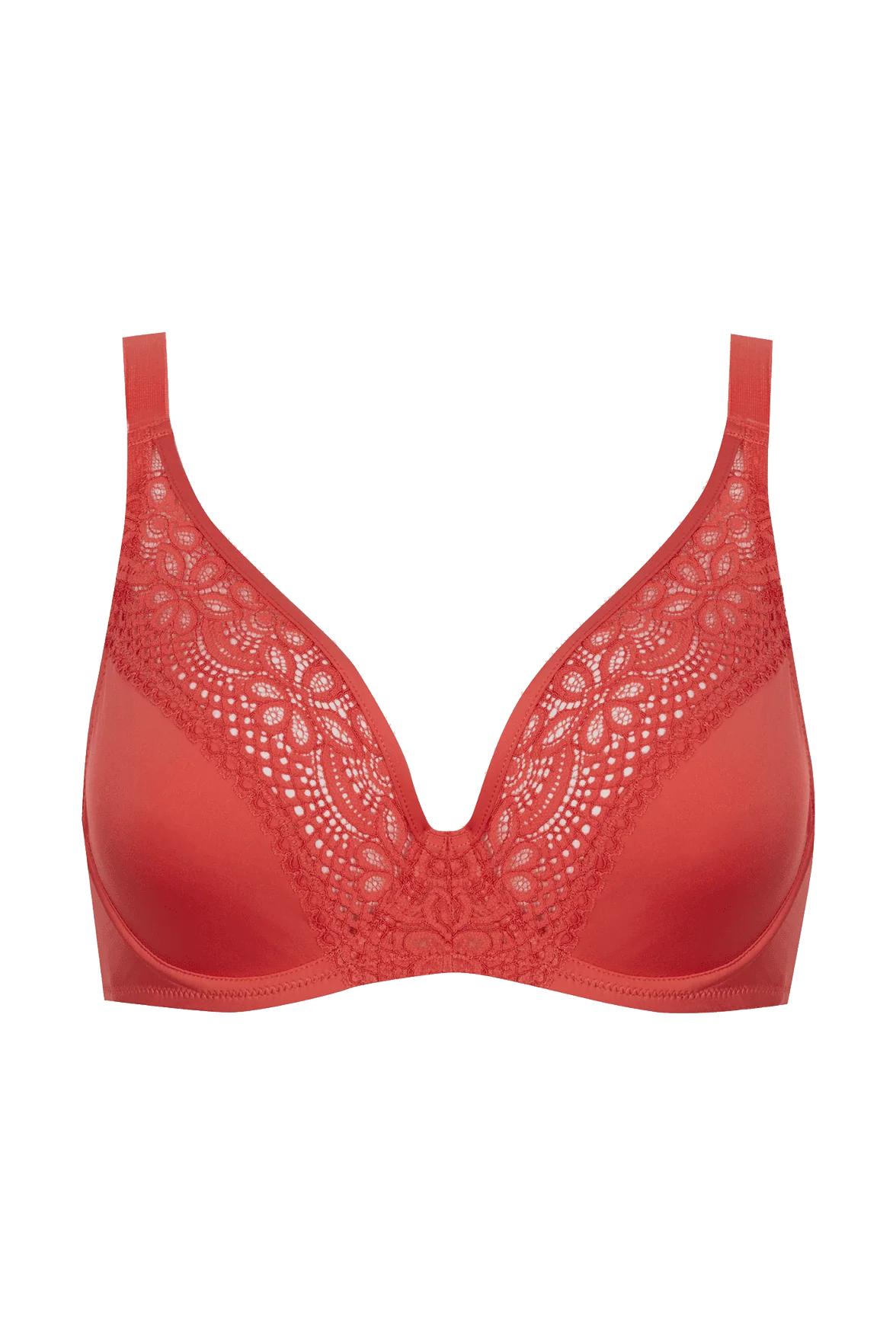 Soutien-gorge foulard à armatures L'irrésistible - Corail - Image 5
