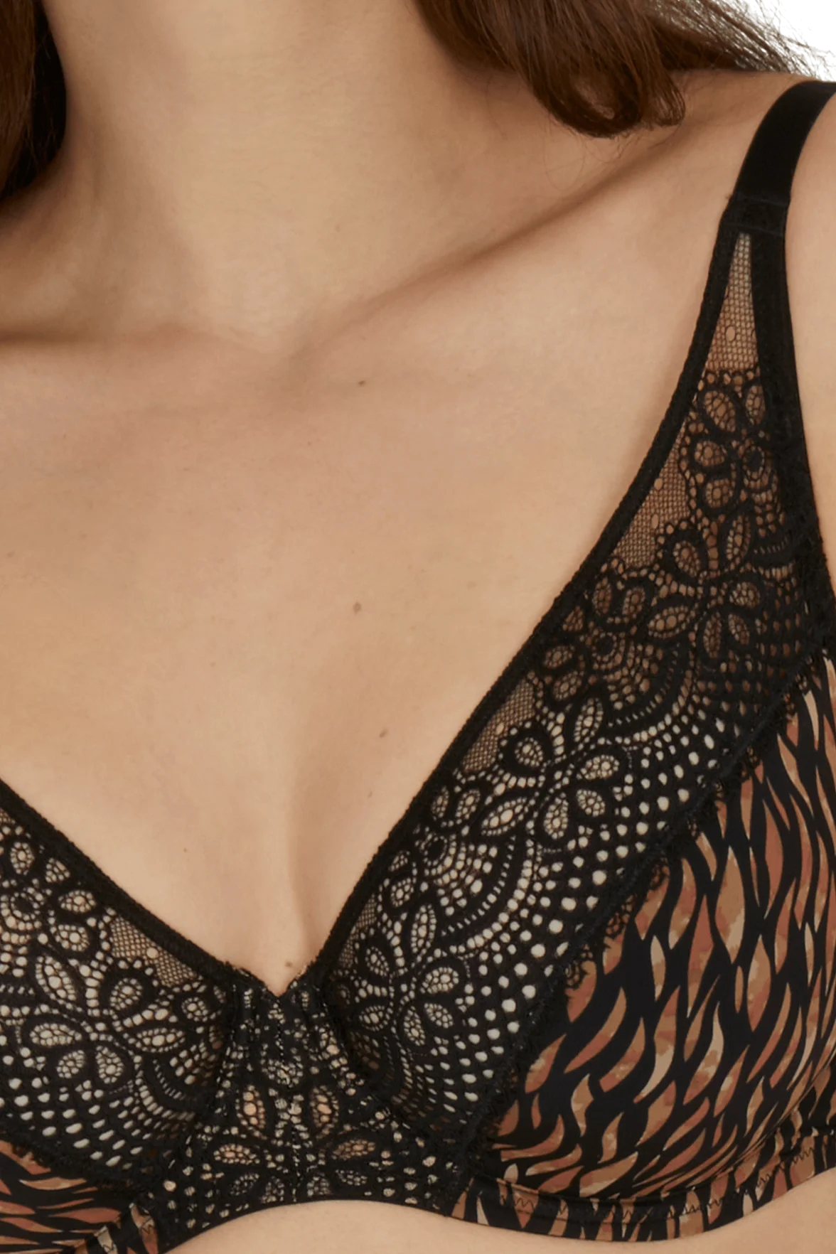 Soutien-gorge foulard à armatures L'irrésistible - Fauve - Image 3