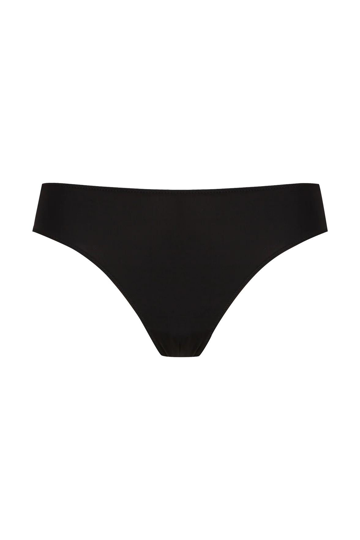 Tanga Résille Florale - Noir - Image 4