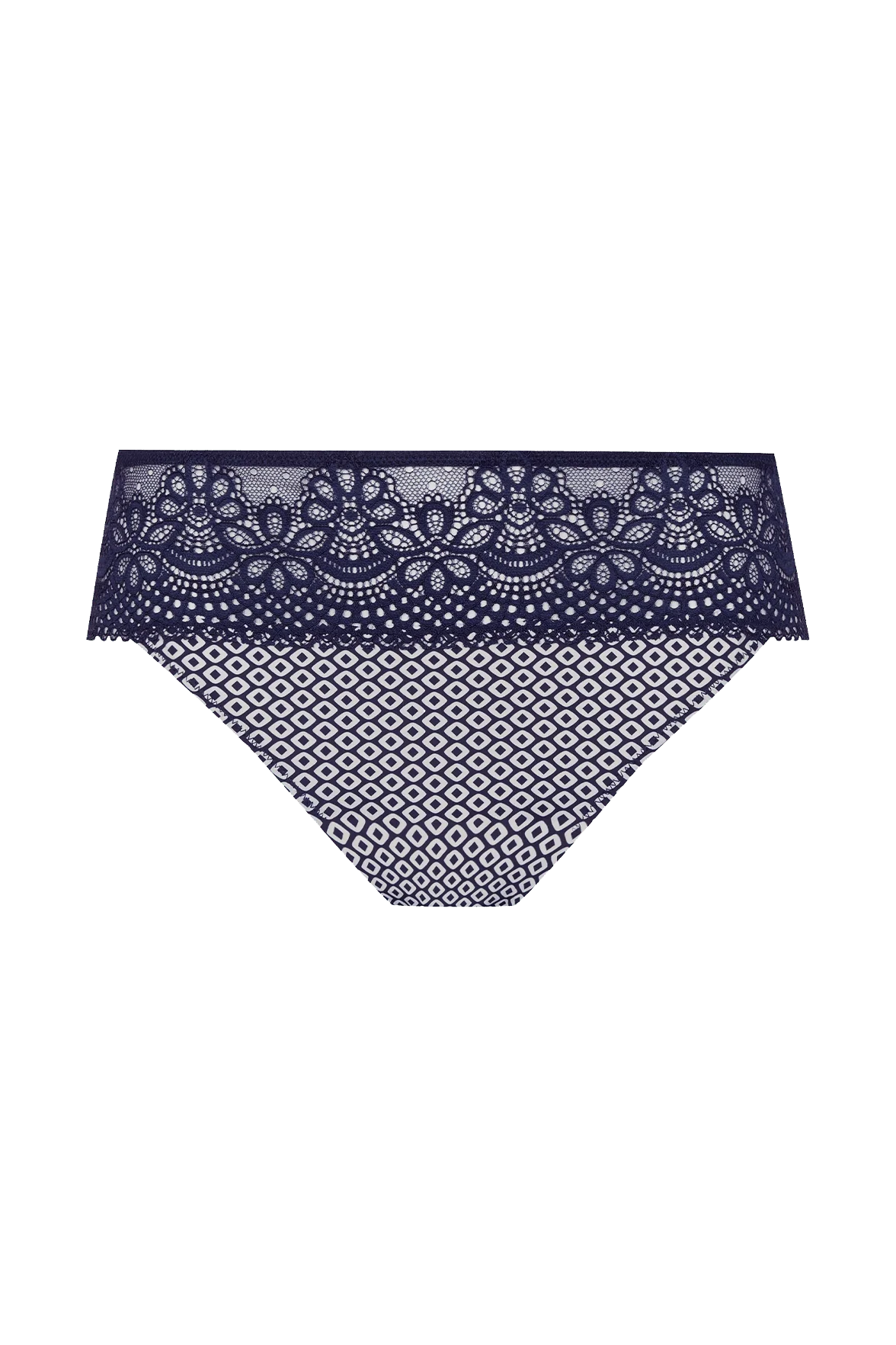 Slip brésilien dentelle et microfibre L'irrésistible - Illusion - Image 5