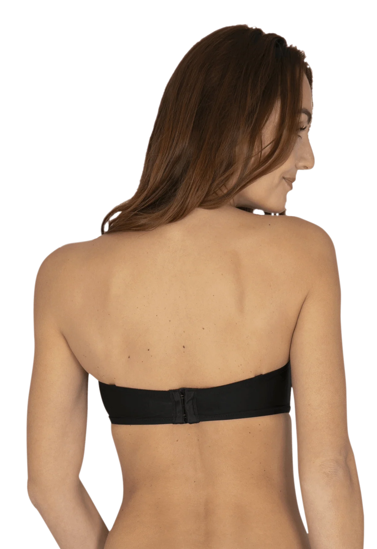 Soutien-gorge bandeau bretelles amovibles invisible Nuances - Noir - Image 4
