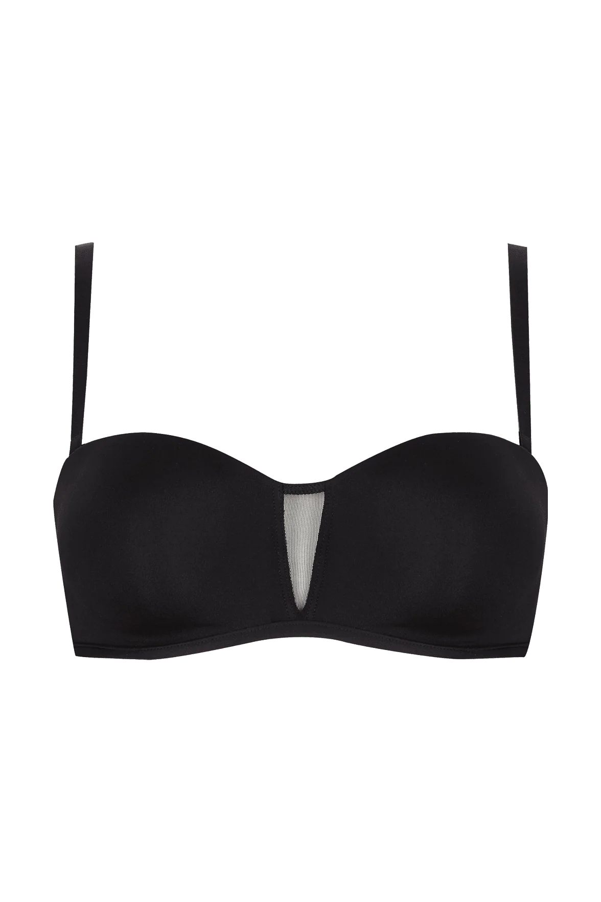 Soutien-gorge bandeau bretelles amovibles invisible Nuances - Noir - Image 5