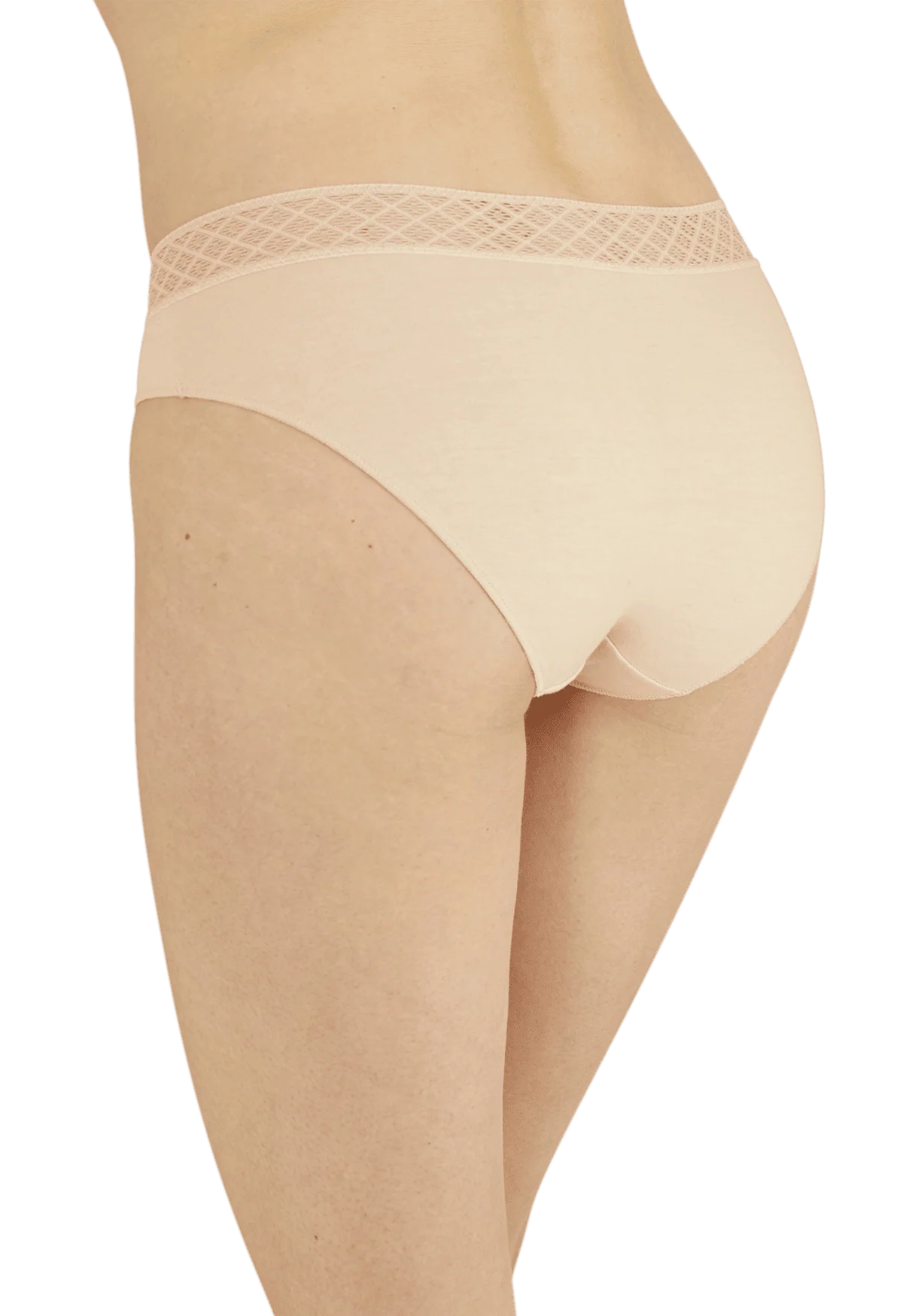 Lot de 3 Slips - Trio Douceur Graphique - Nude / noir / blanc - Image 4