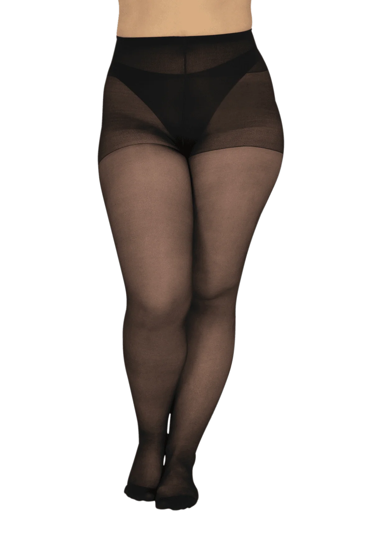 Collant Semi-Opaque 30D Éco-Responsable - Noir - Image 2