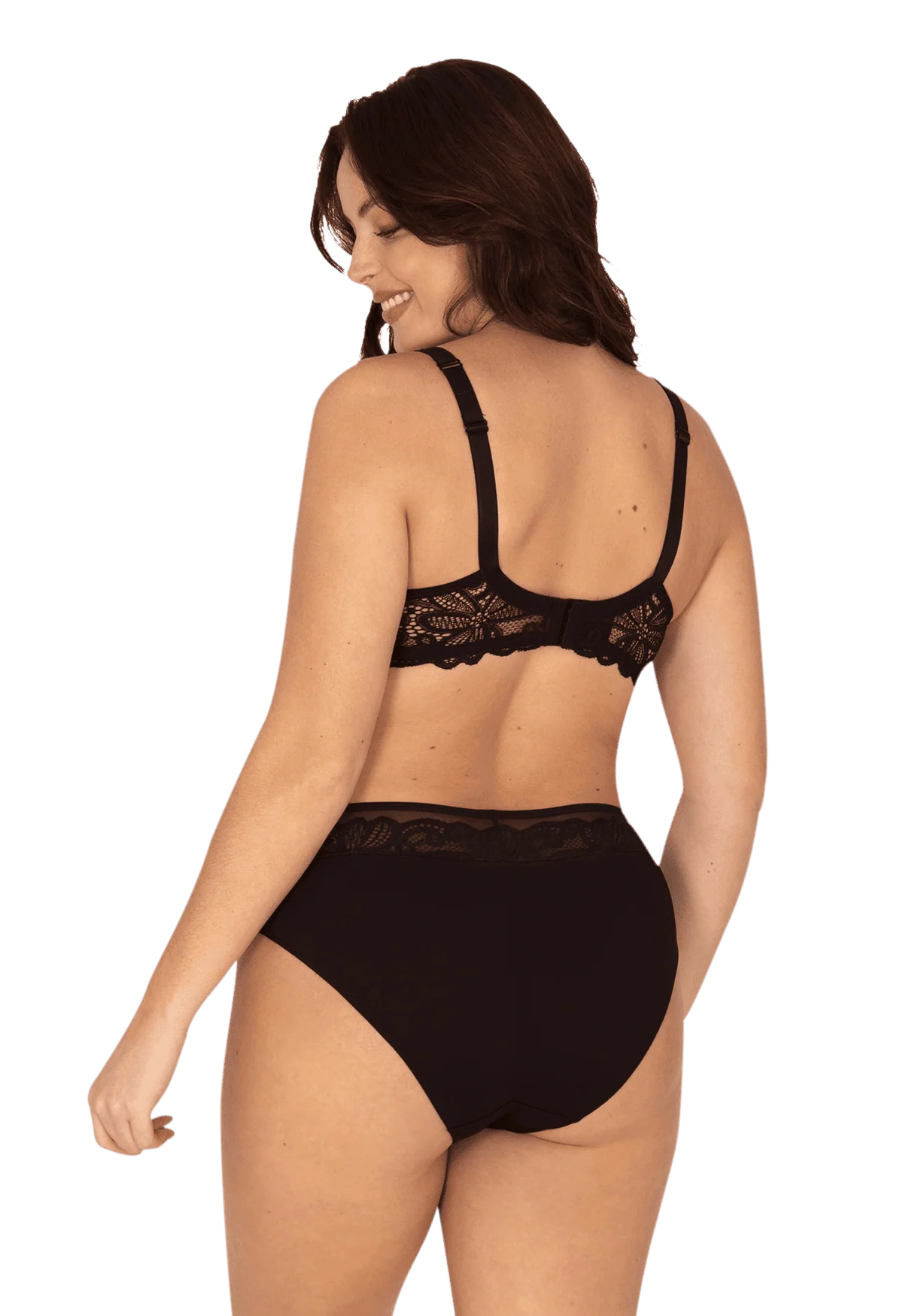 Soutien-gorge à armatures Dentelle Envoûtante - Noir - Image 4
