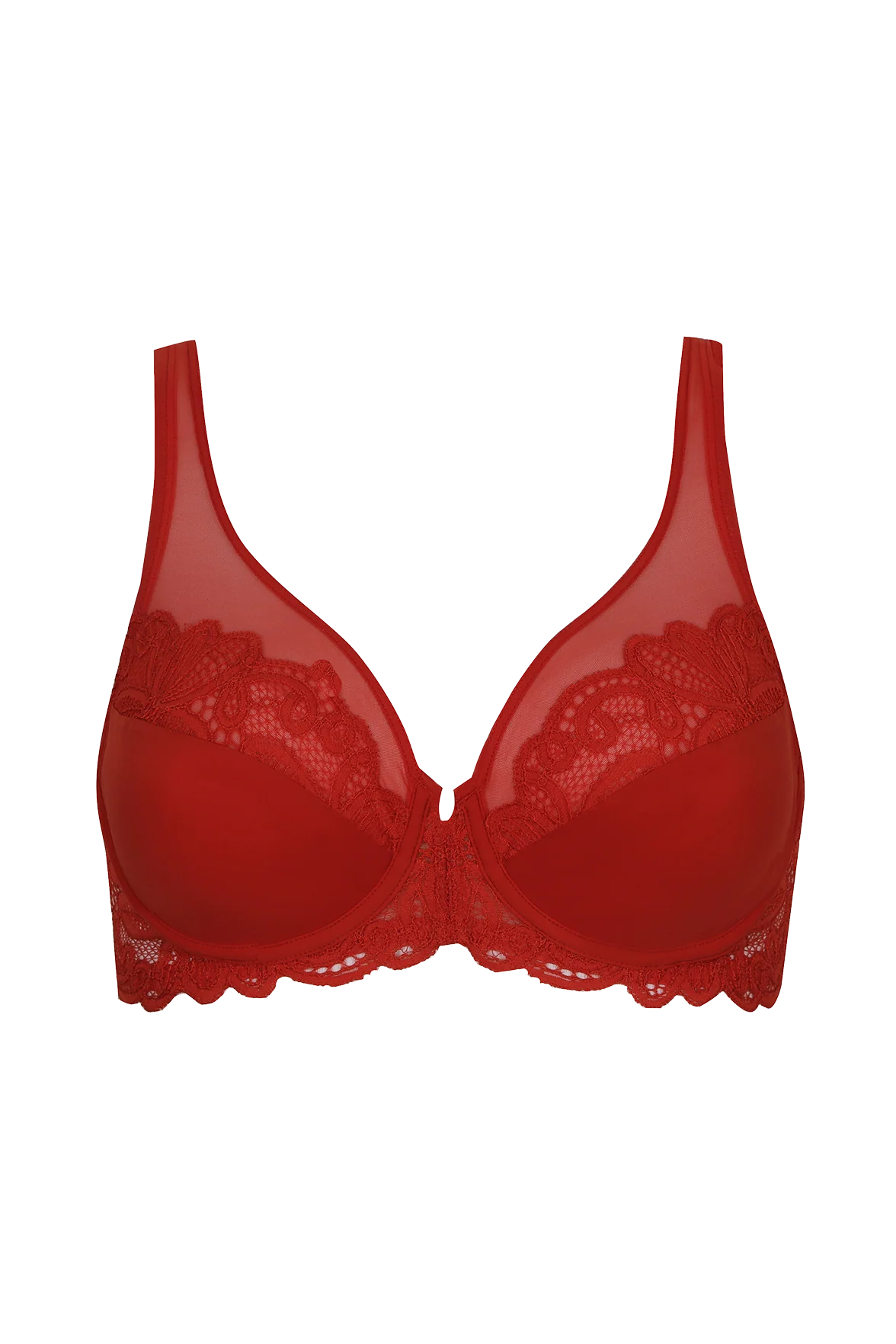 Soutien-gorge à armatures Dentelle Envoûtante - Rouge lumineux - Image 5