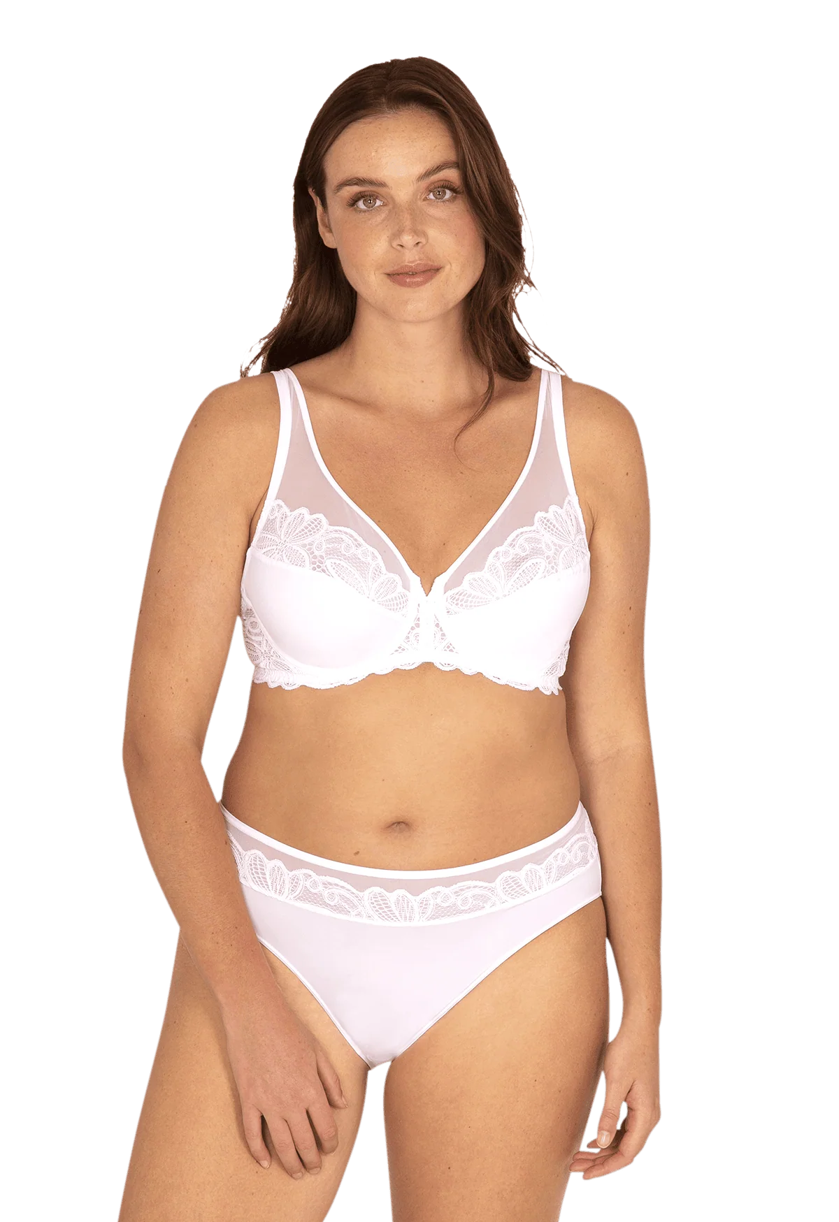 Slip Dentelle Envoûtante - Blanc - Image 3