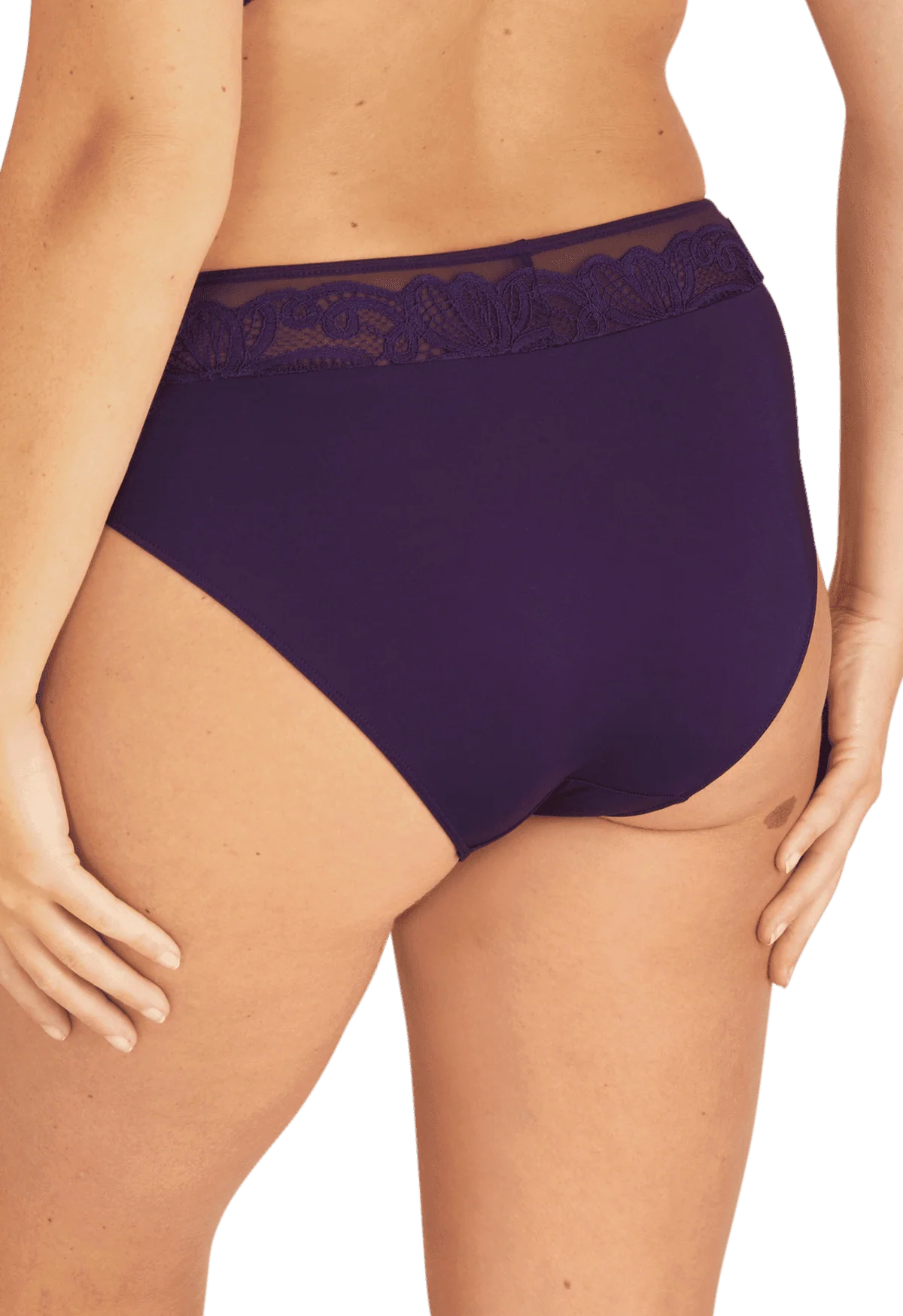 Slip Dentelle Envoûtante - Bleu nuit - Image 2