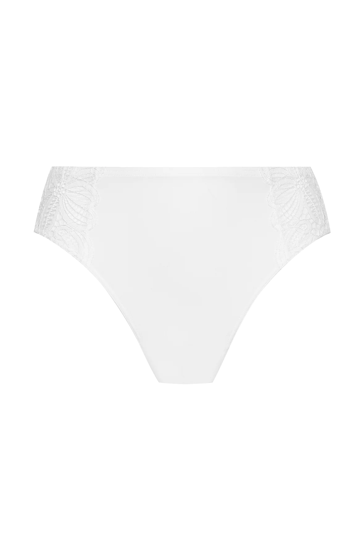 Tanga Dentelle Envoûtante - Blanc - Image 5