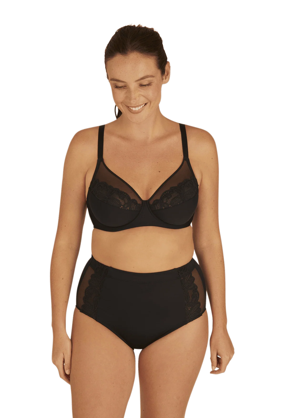 Culotte en dentelle Well Allure L'Original - Noir - Image 3