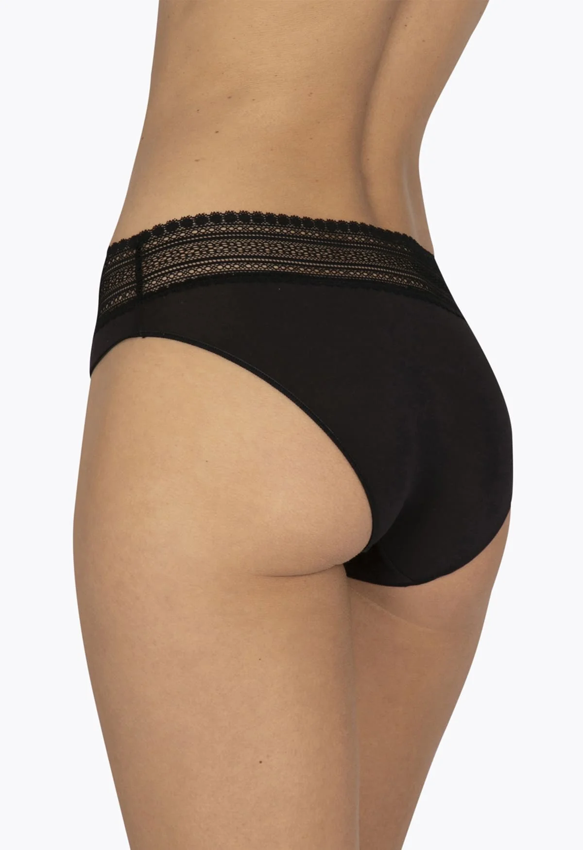 Lot de 2 slips en coton bio Intimement Bio - Noir - Image 3