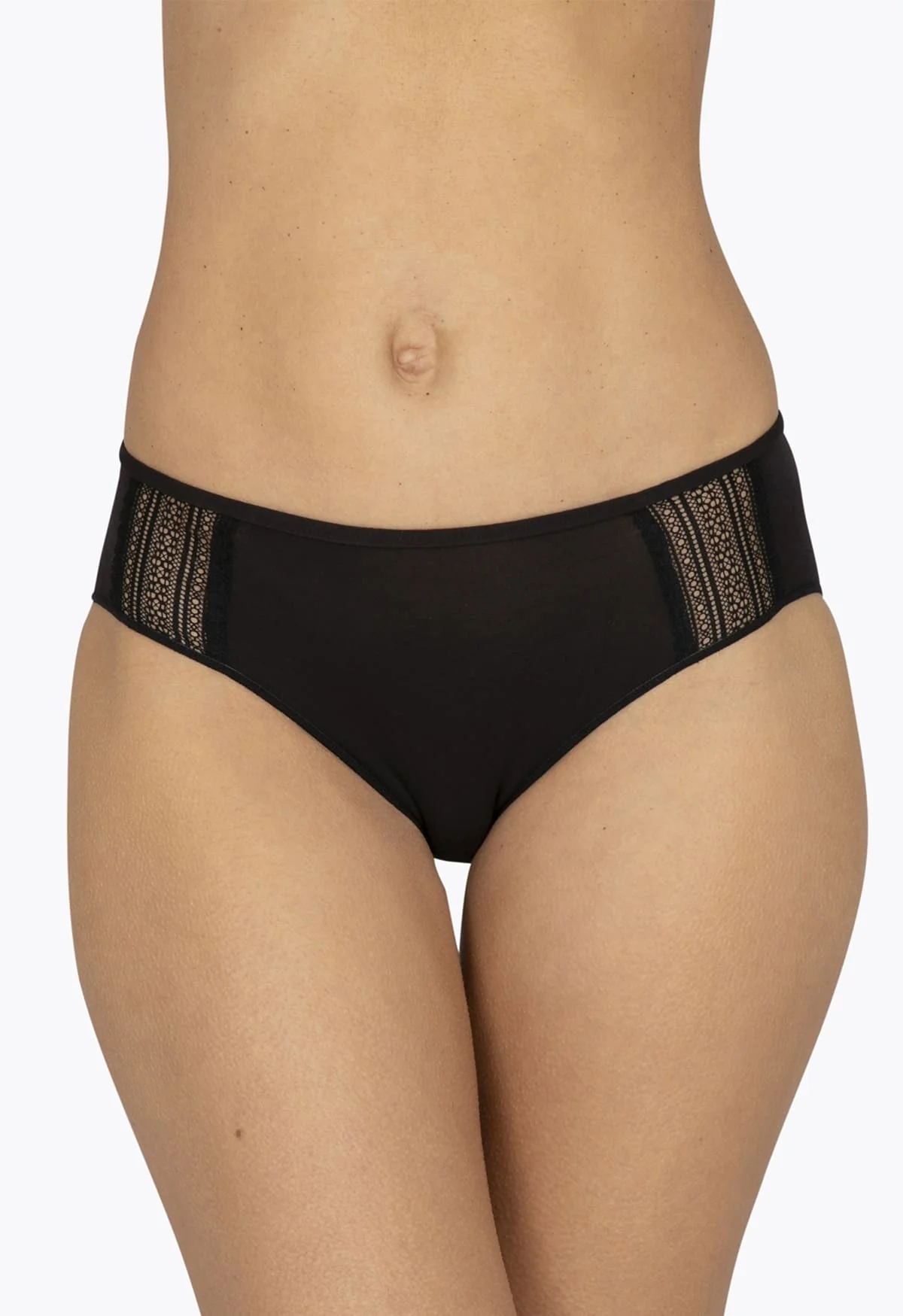 Lot de 2 slips en coton bio Intimement Bio - Noir - Image 4