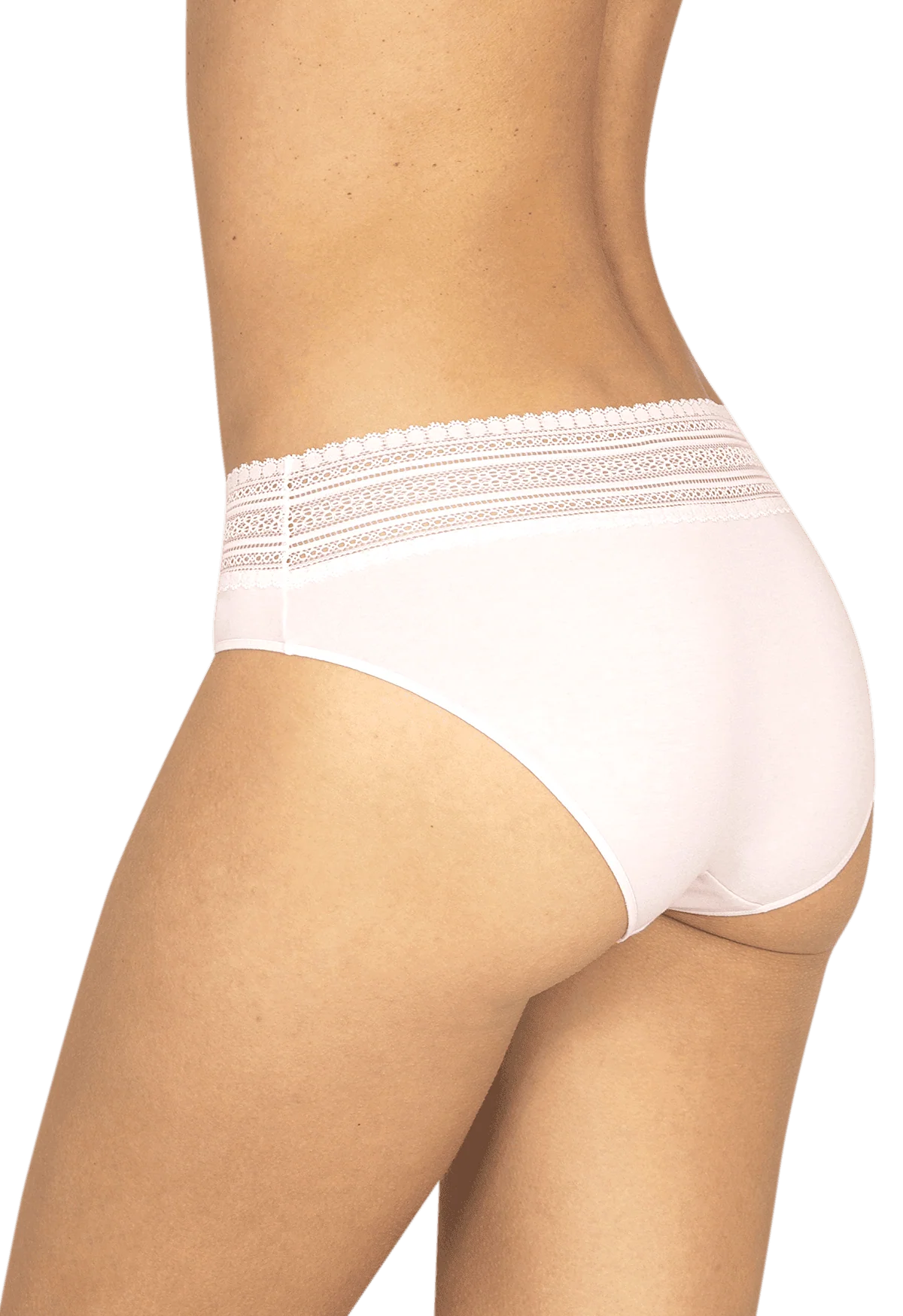 Lot de 2 slips en coton bio Intimement Bio - Poudre - Image 3