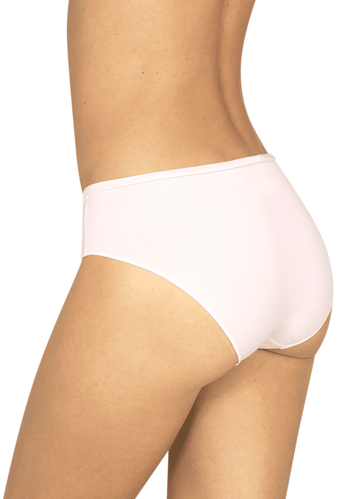 Lot de 2 slips en coton bio Intimement Bio - Poudre - Image 4