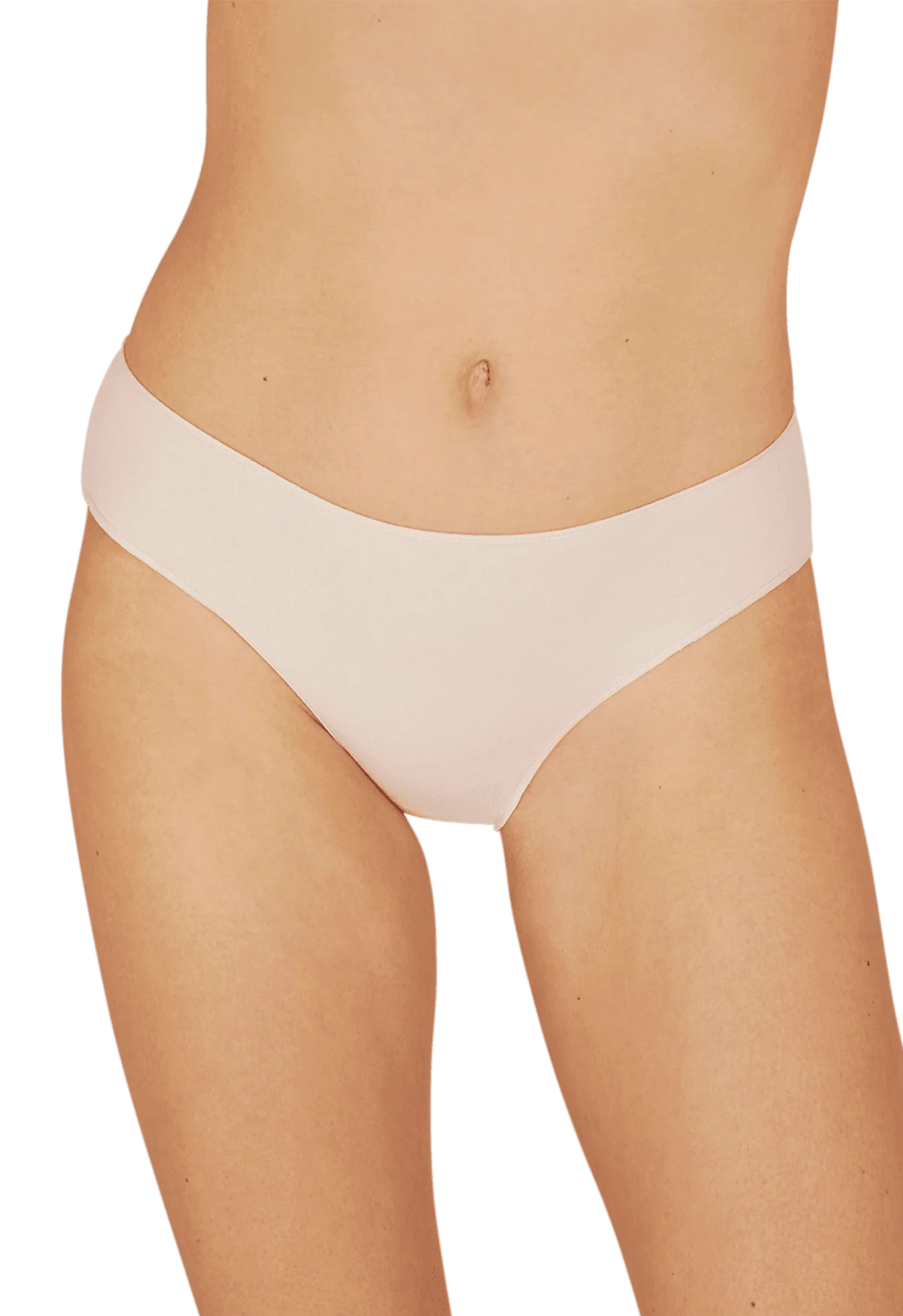 Lot de 3 slips en coton bio Intimement Bio - Blanc / noir / nude - Image 5