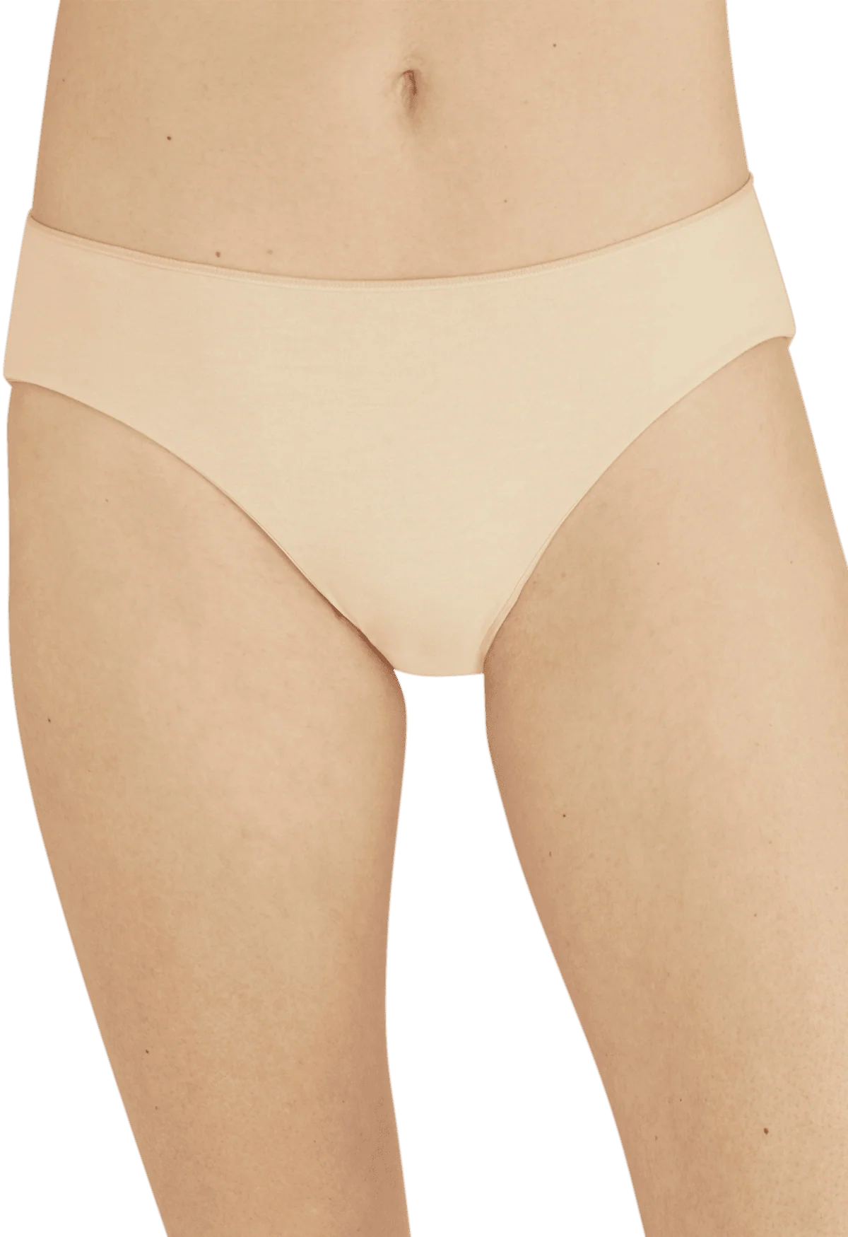 Lot de 3 slips en coton bio Intimement Bio - Graphique / noir / nude - Image 3