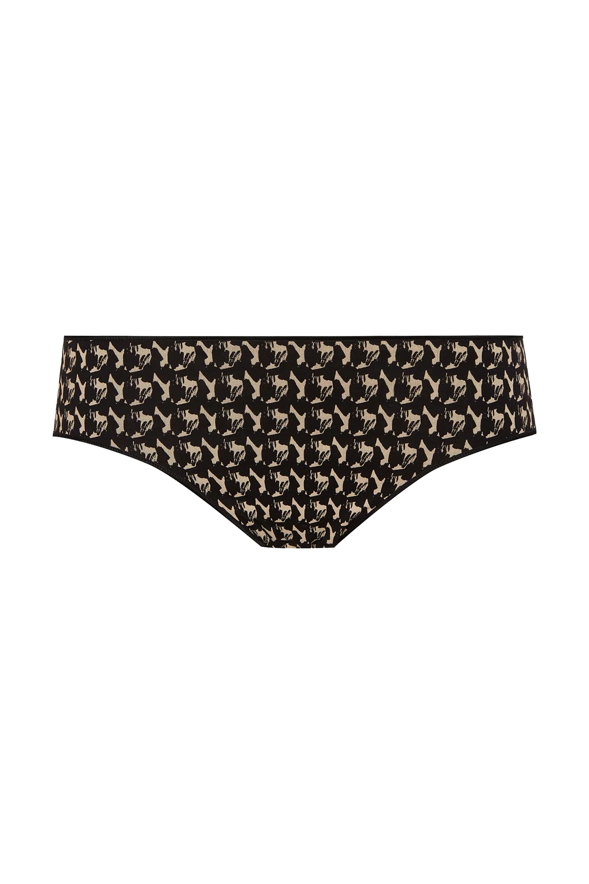 Lot de 3 slips en coton bio Intimement Bio - Graphique / noir / nude - Image 7
