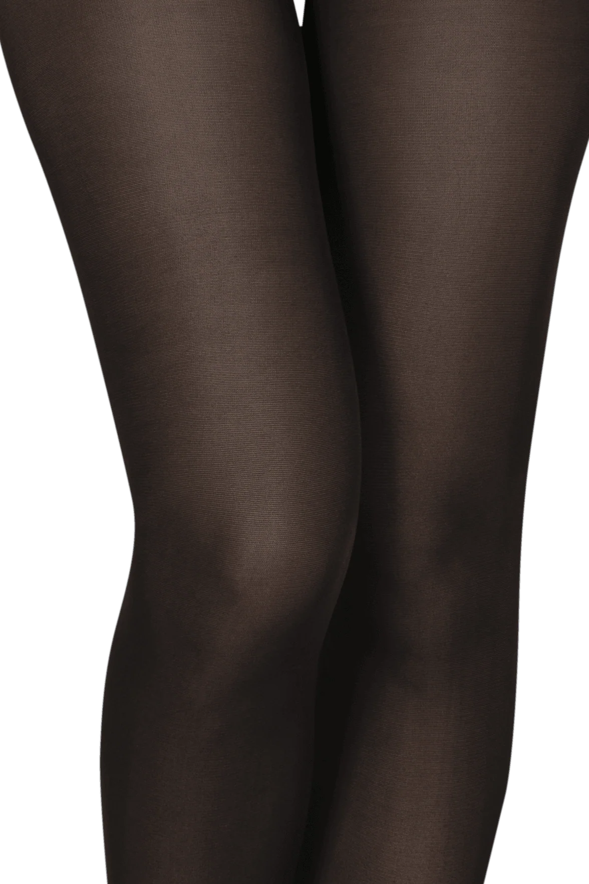 Collant Opaque 45D Well Infini Confort - Noir - Image 3