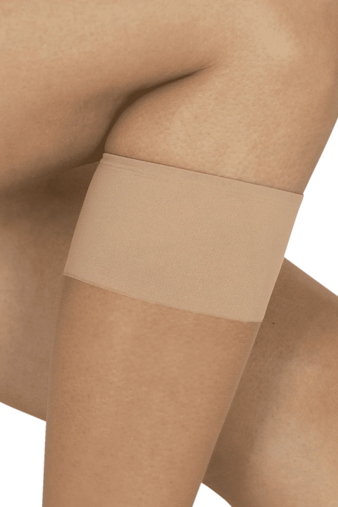 Lot de 2 paires de Mi-bas Transparent Sans Compression 18D Well Infini Confort - Miel - Image 3