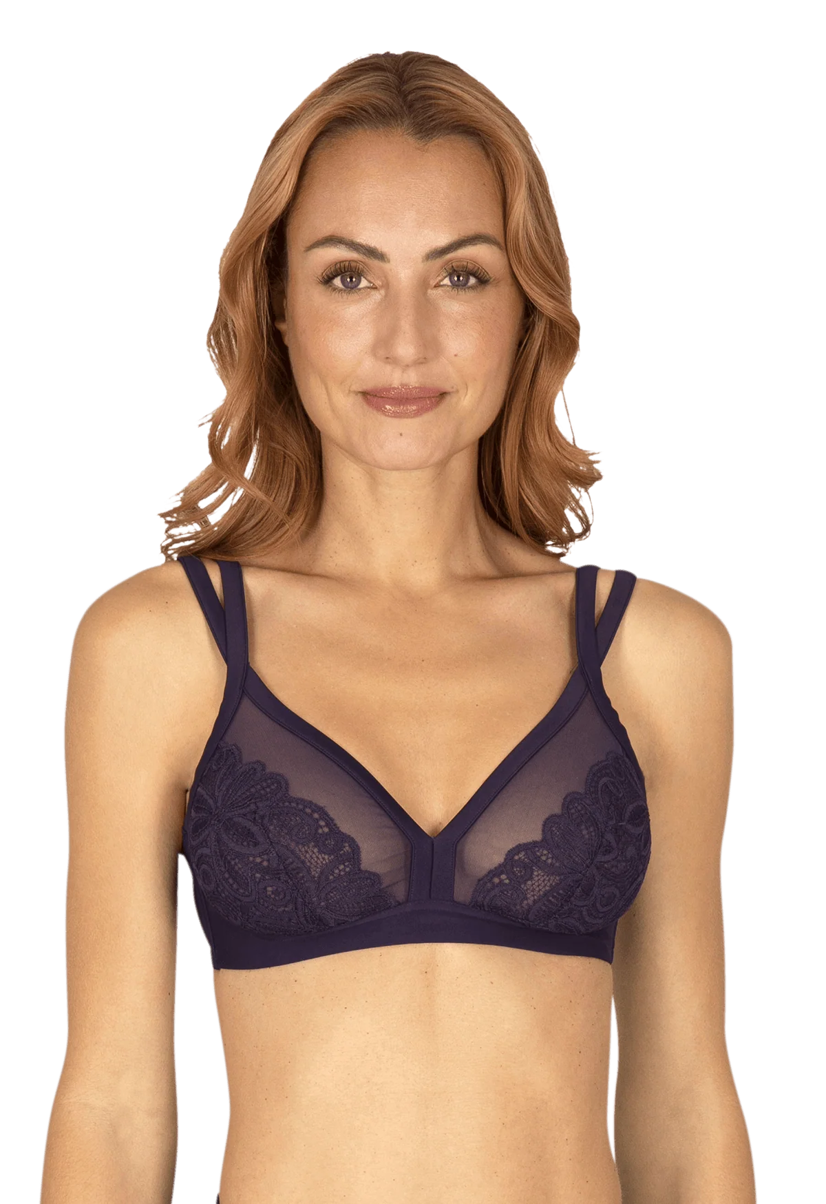 Soutien-gorge sans armatures Well Allure L'Original - Bleu nuit - Image 5