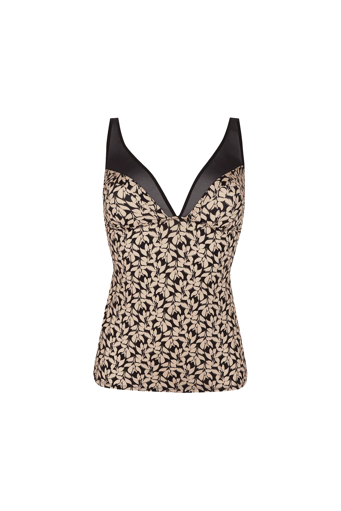 Caraco Tulle Design - Noir végétal - Image 3
