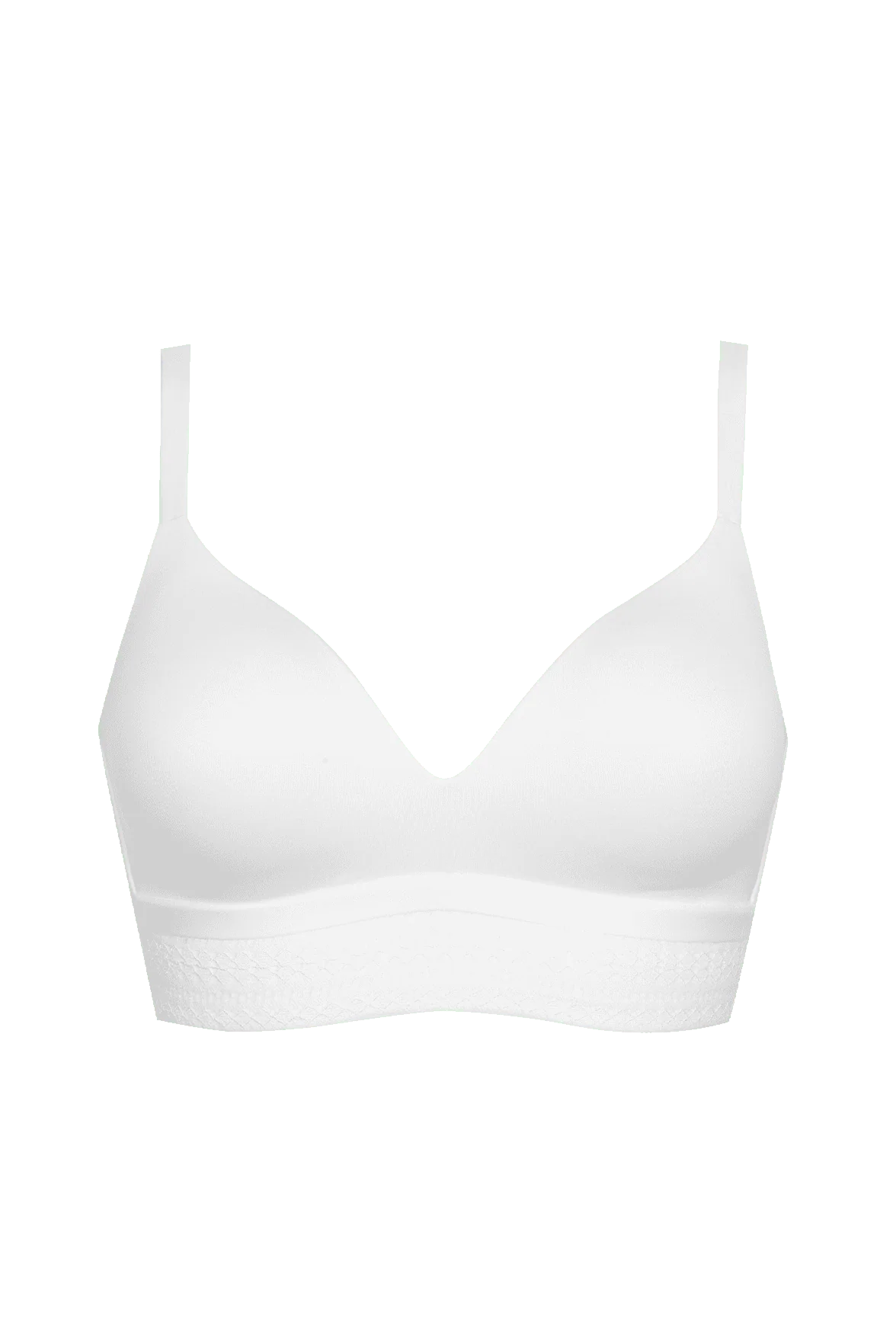 Soutien-gorge sans armatures coques souples Arty Graphik - Blanc - Image 5