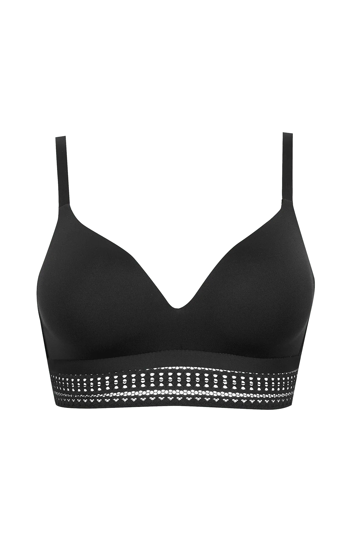 Soutien-gorge sans armatures coques souples Arty Graphik - Noir - Image 5