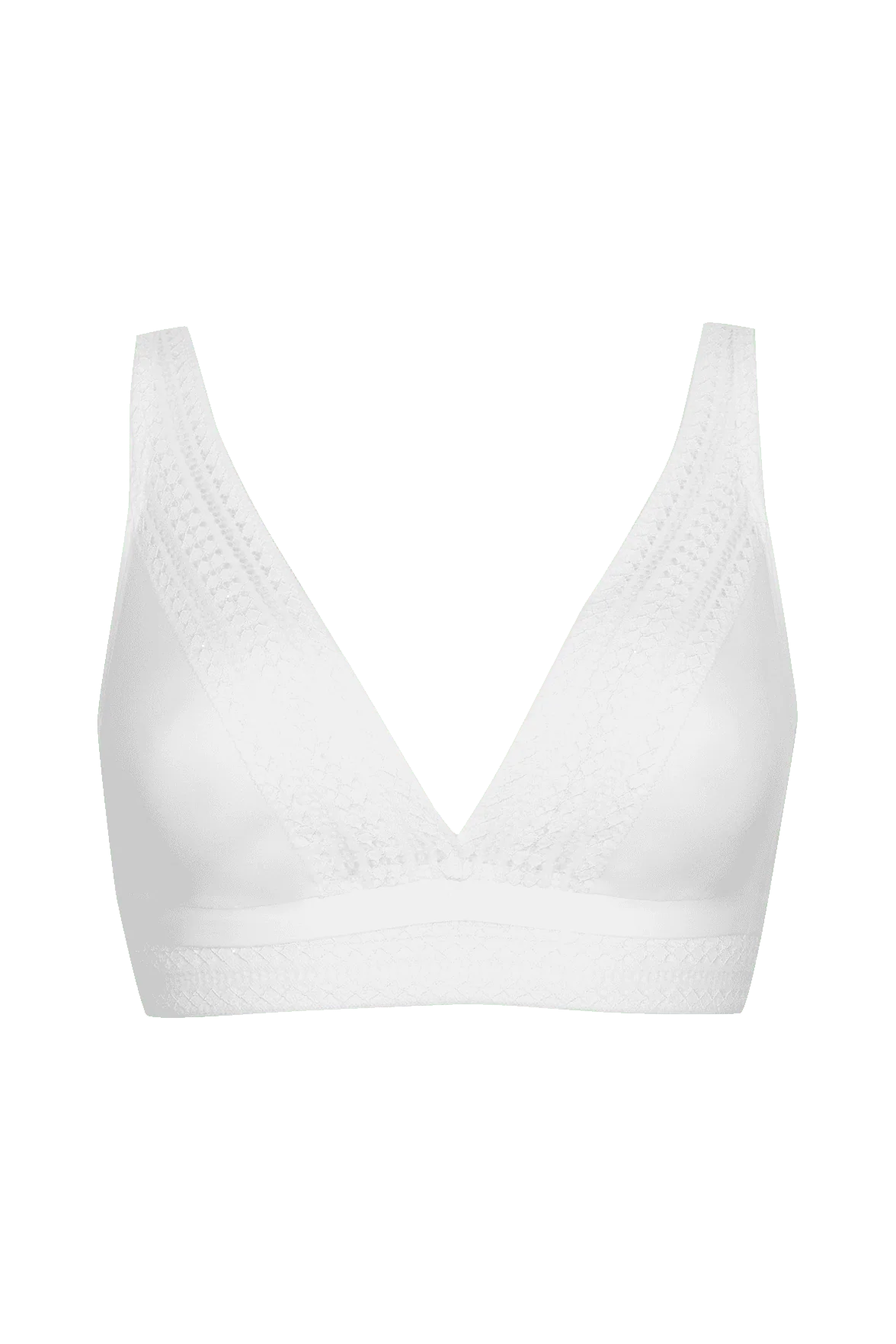 Soutien-gorge sans armatures Arty Graphik - Blanc - Image 5