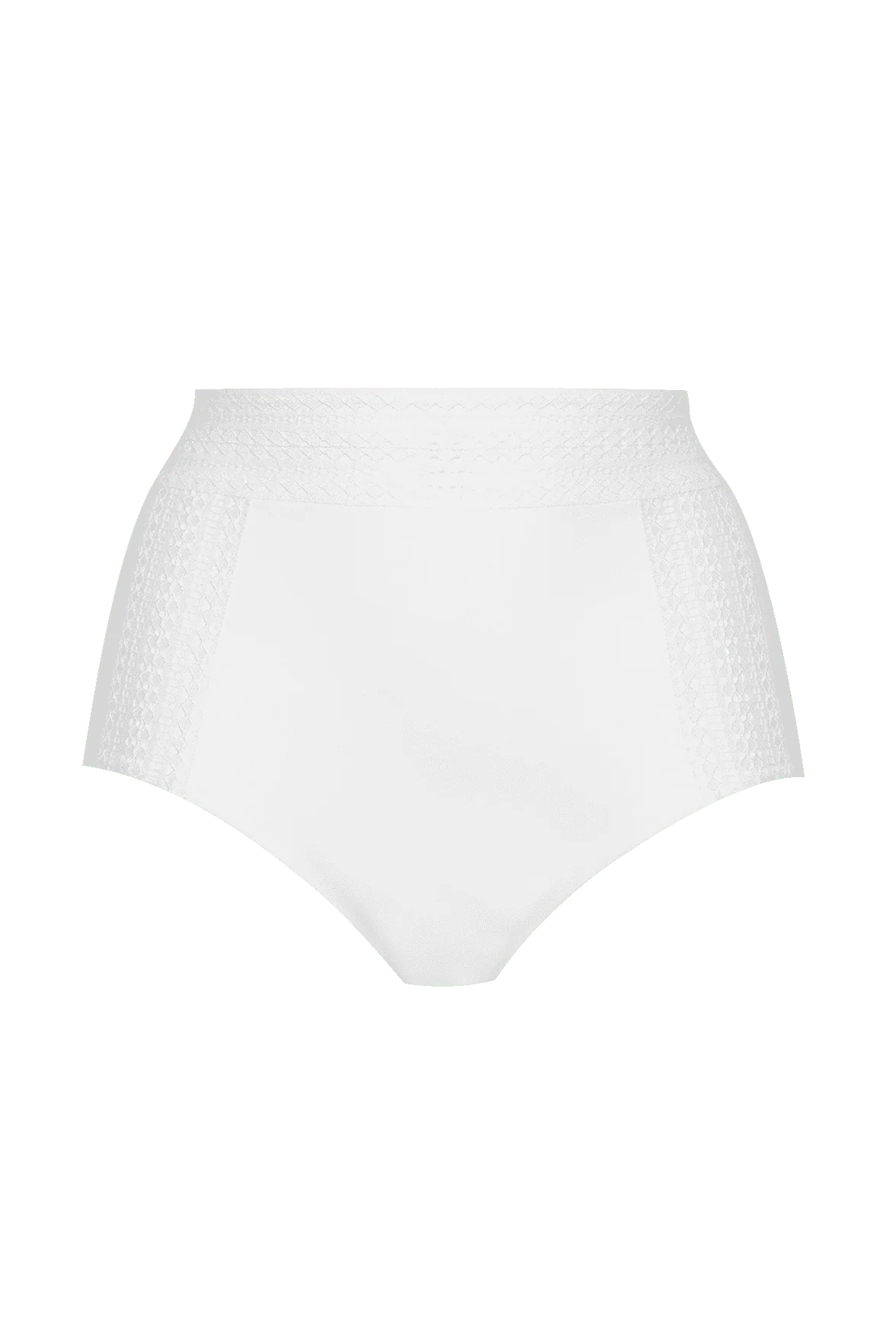 Culotte taille haute Arty Graphik - Blanc - Image 5