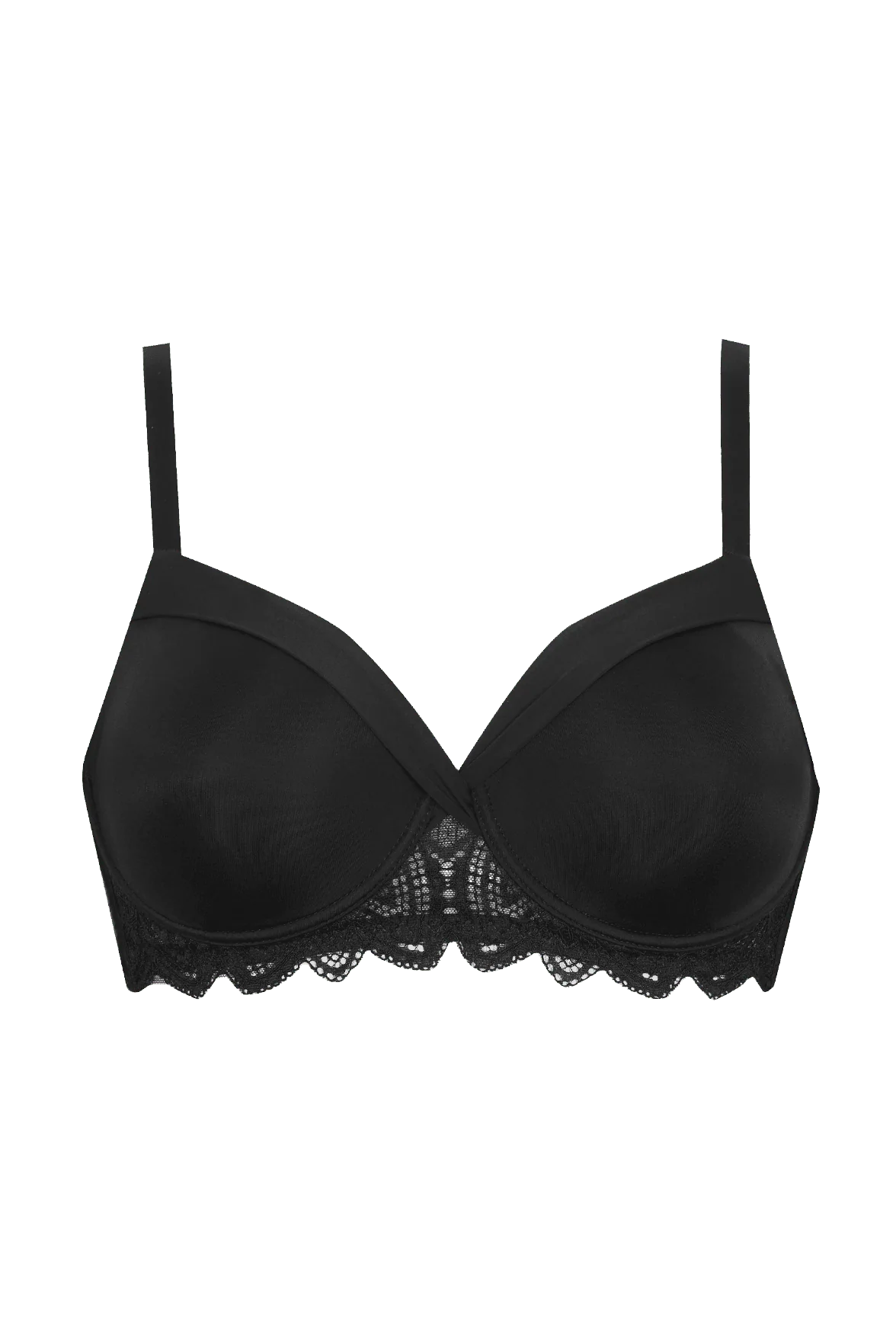 Soutien-gorge à armatures Vertige Drapé - Noir - Image 4