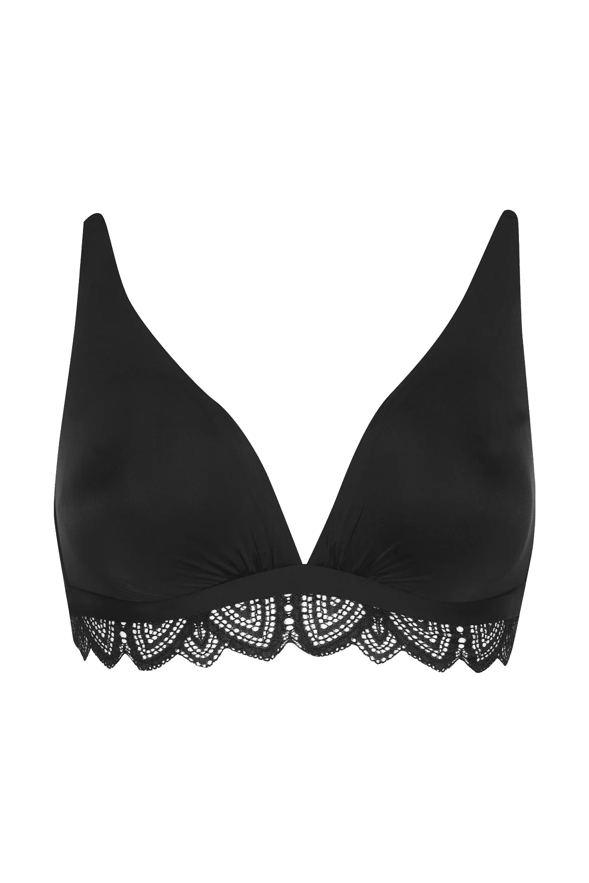 Soutien-gorge sans armatures Vertige Drapé - Noir - Image 4