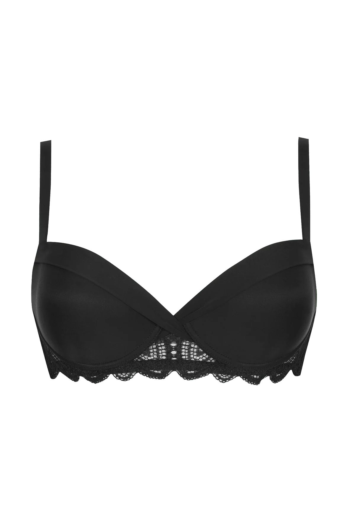 Soutien-gorge coques Vertige Drapé - Noir - Image 5