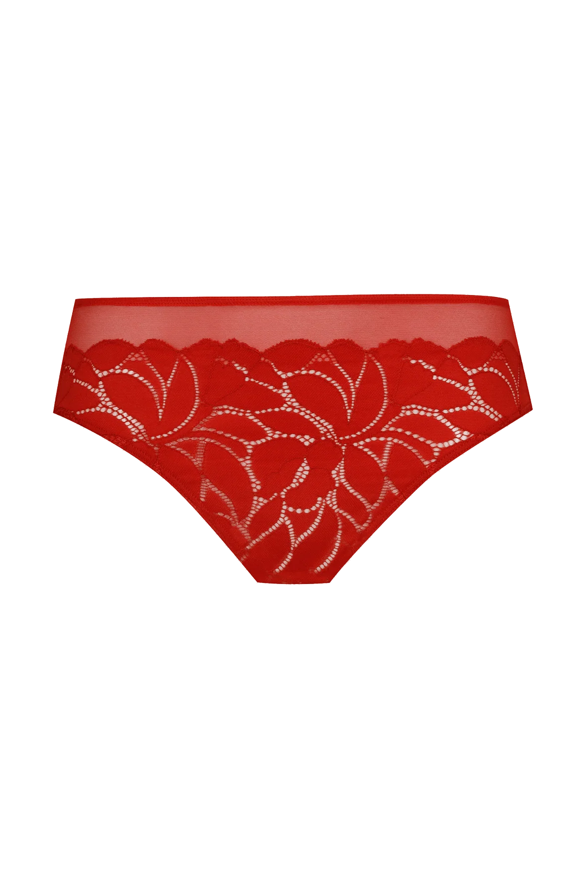 Slip Dentelle Prodigieuse - Rouge lumineux - Image 5
