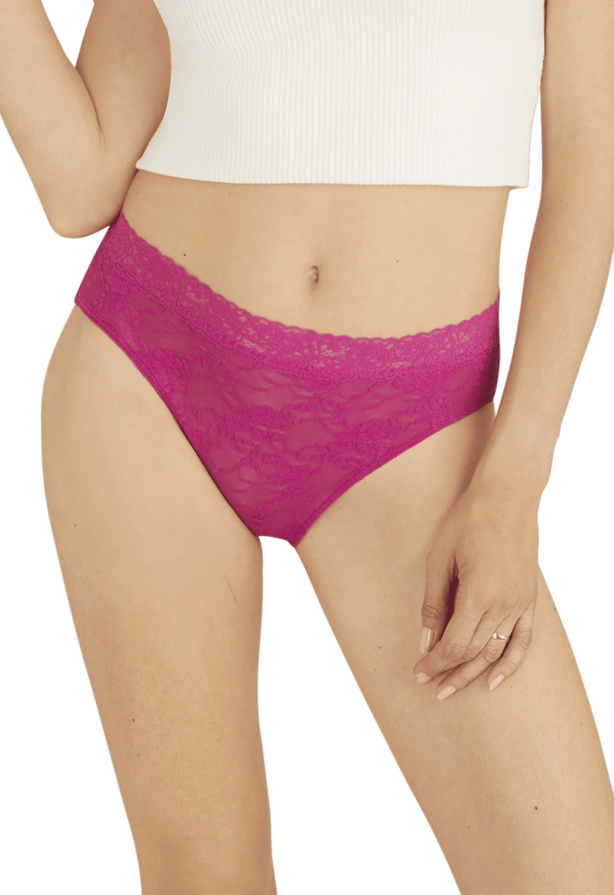Duo Pop Lot de 2 Slips - Vert éclatant / fuchsia - Image 3