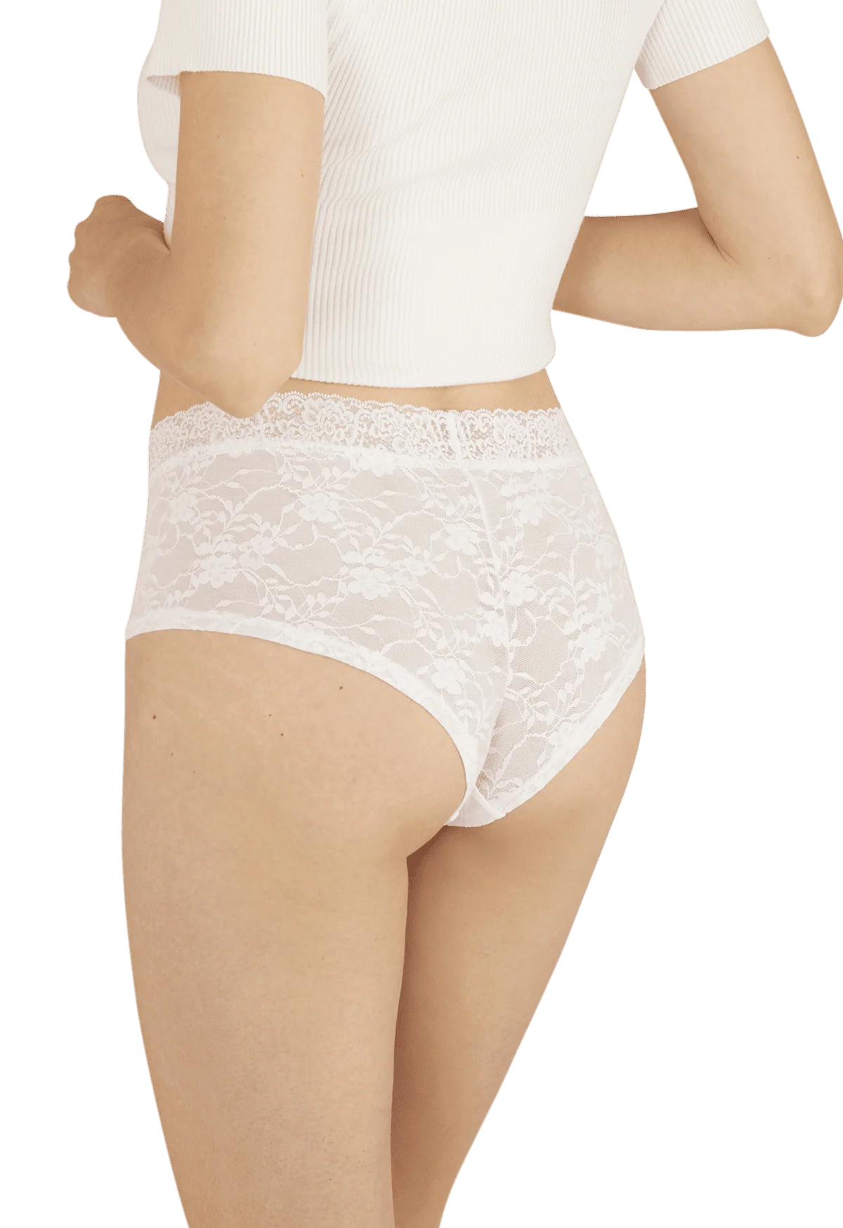 Duo Pop Lot de 2 Shortys - Vert éclatant / blanc - Image 4
