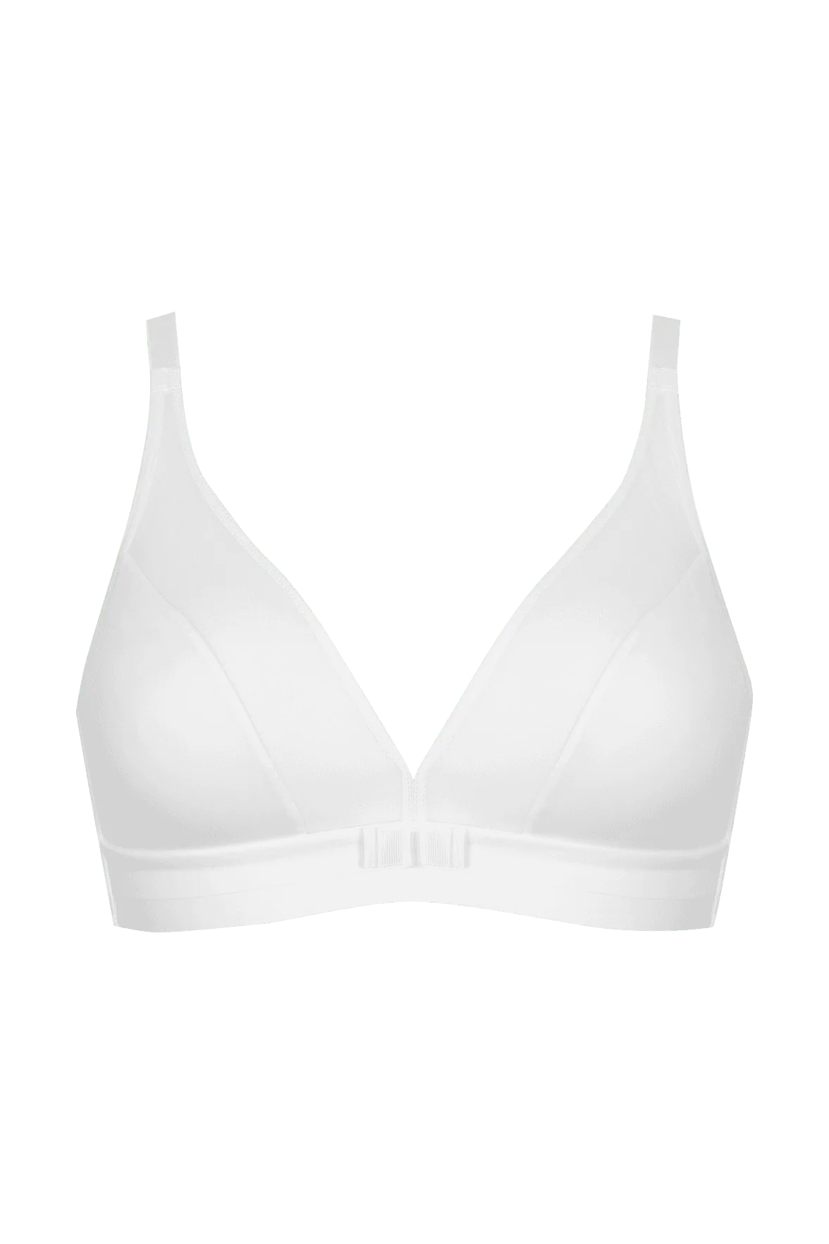 Soutien-gorge sans armatures Tulle Design - Blanc - Image 5