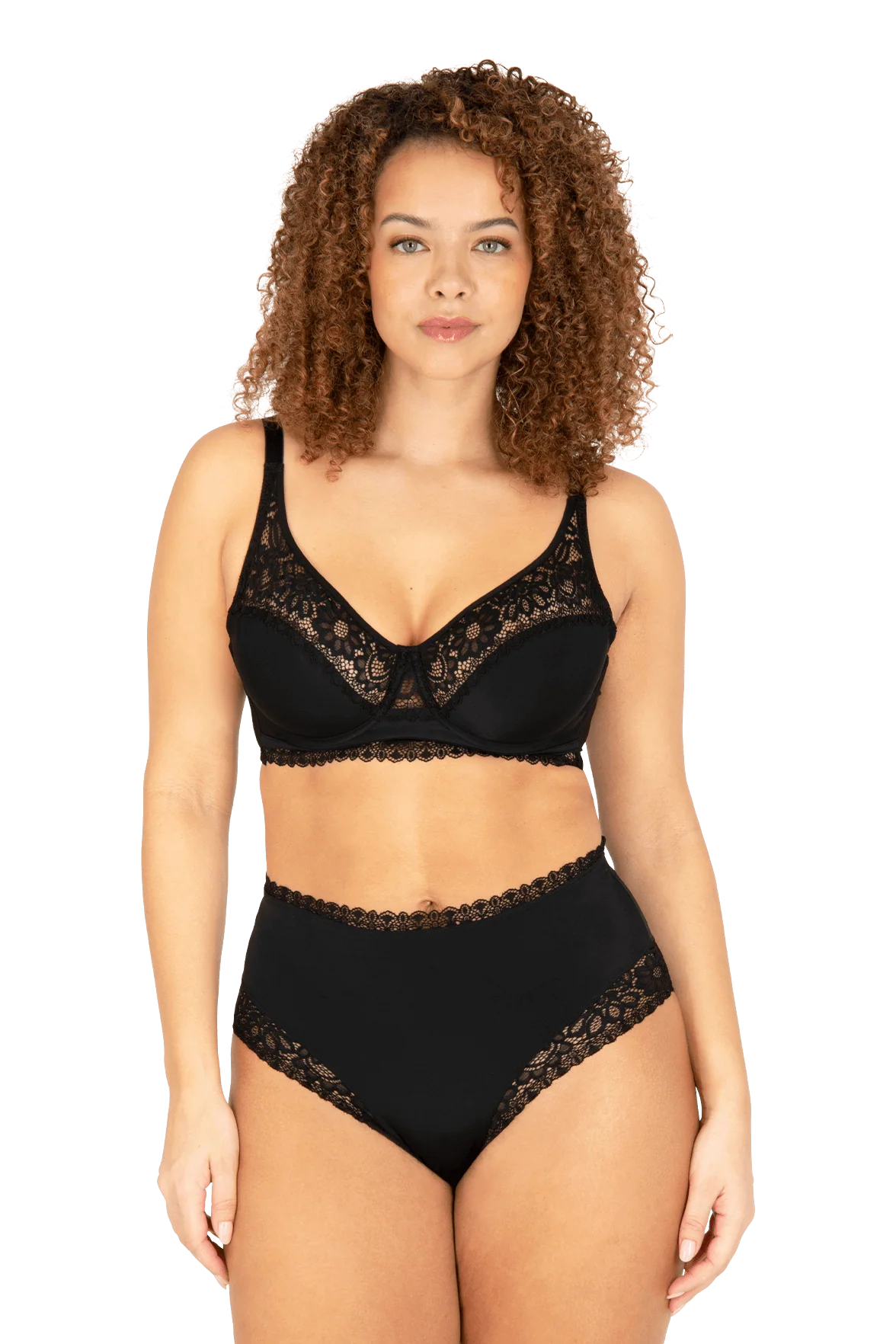 Soutien-gorge à armatures dentelle Well Allure L'Elégante - Noir - Image 4