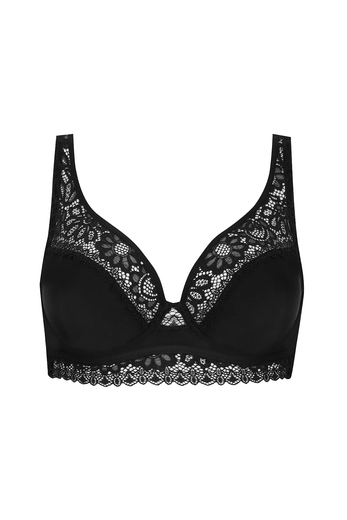 Soutien-gorge à armatures dentelle Well Allure L'Elégante - Noir - Image 6