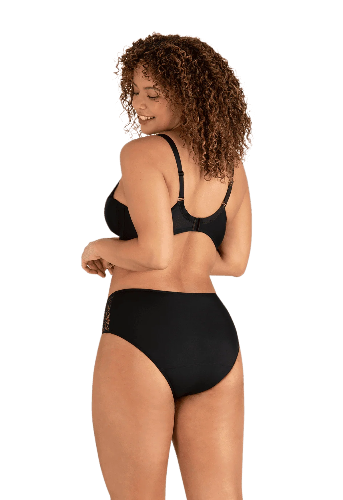 Culotte Absorbante Well Allure Intimement WELL - Noir - Image 3