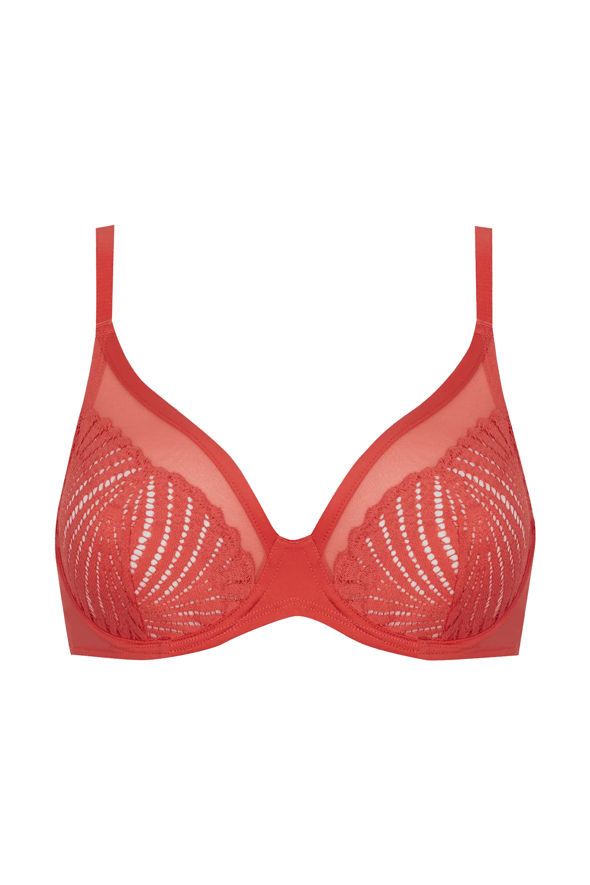 Soutien-gorge à armatures Muse - Corail - Image 5