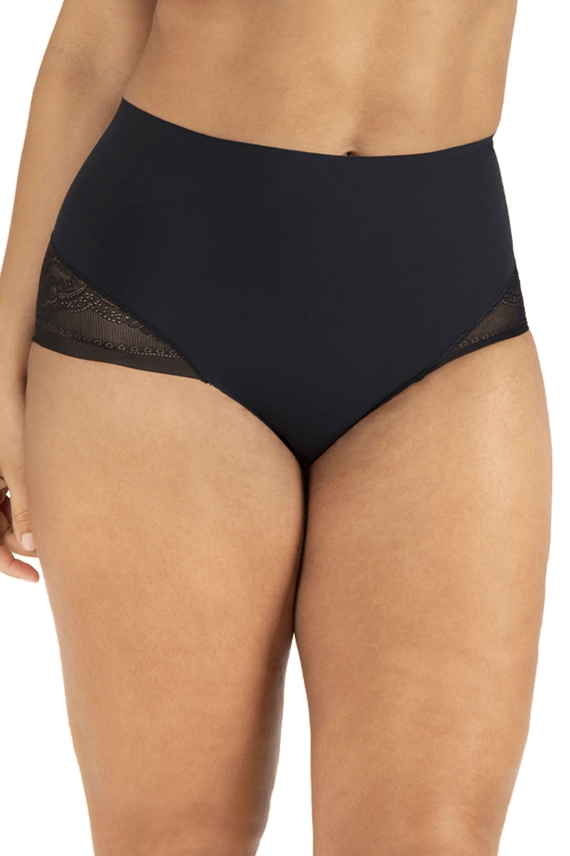 Culotte Dentelle Invisi Galbe - Noir - Image 3