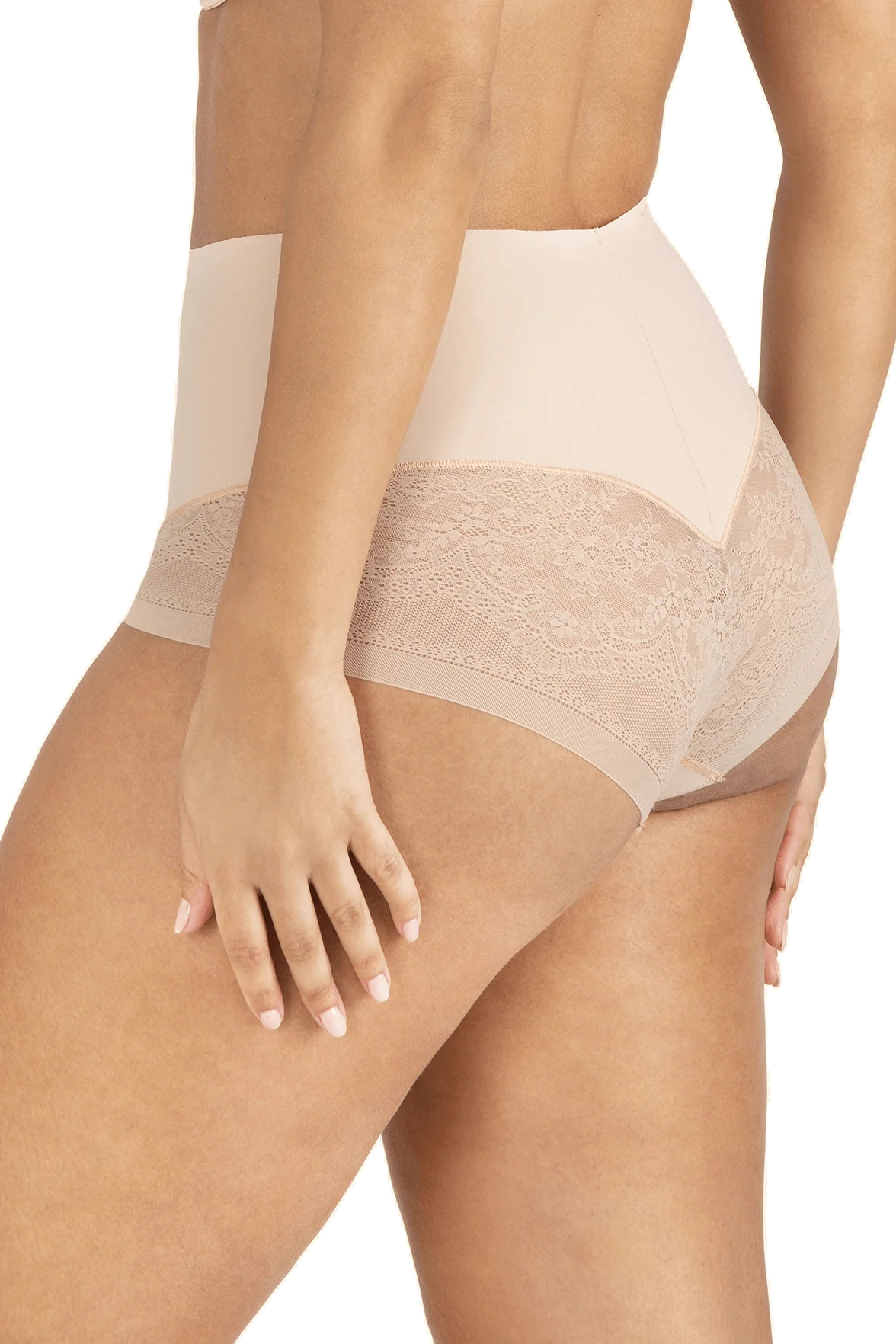Culotte Dentelle Invisi Galbe - Nude Blush - Image 2