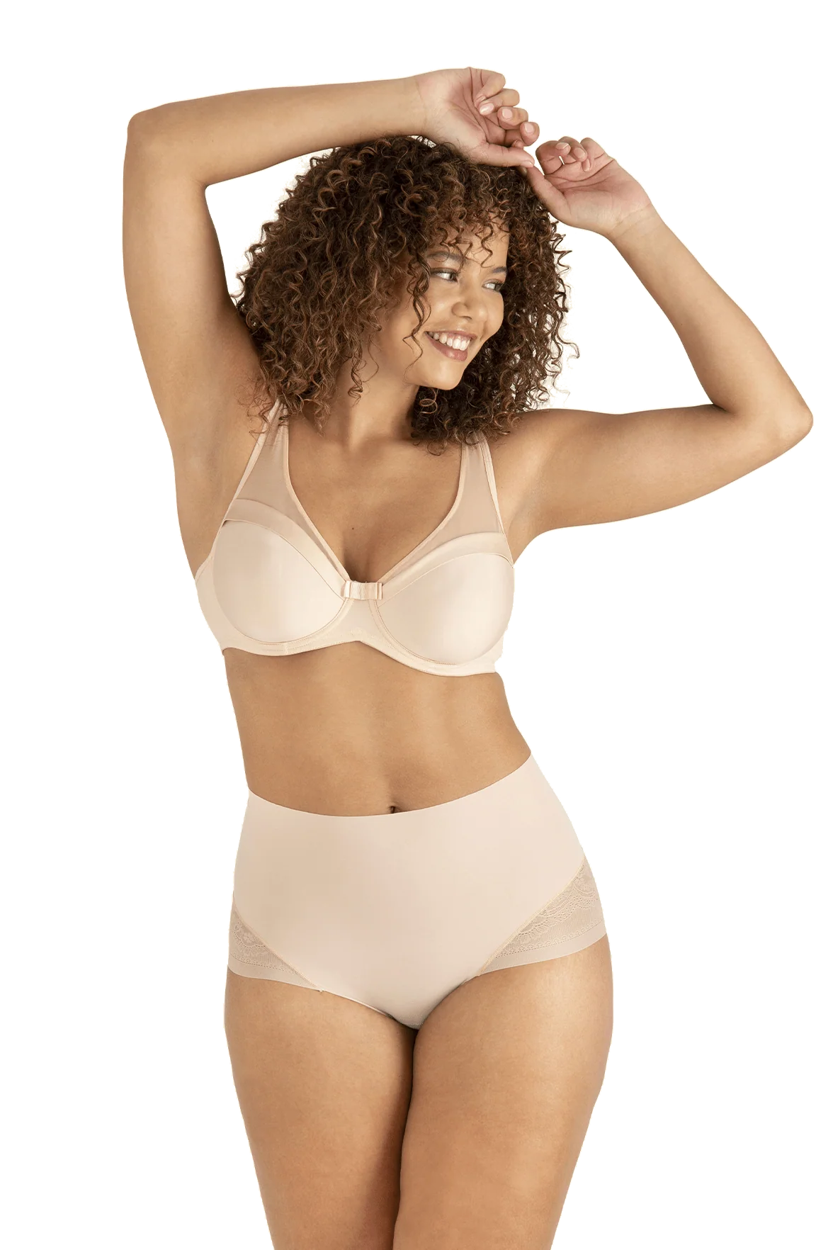 Culotte Dentelle Invisi Galbe - Nude Blush - Image 3