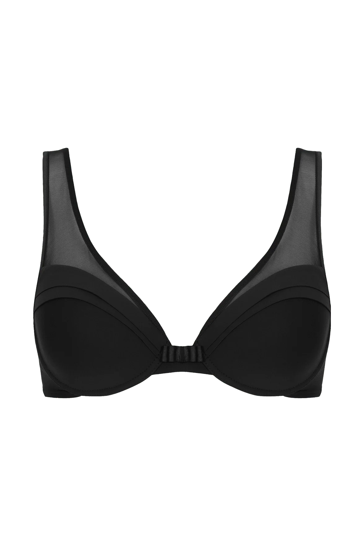 Soutien-gorge coques Tulle Design - Noir - Image 5